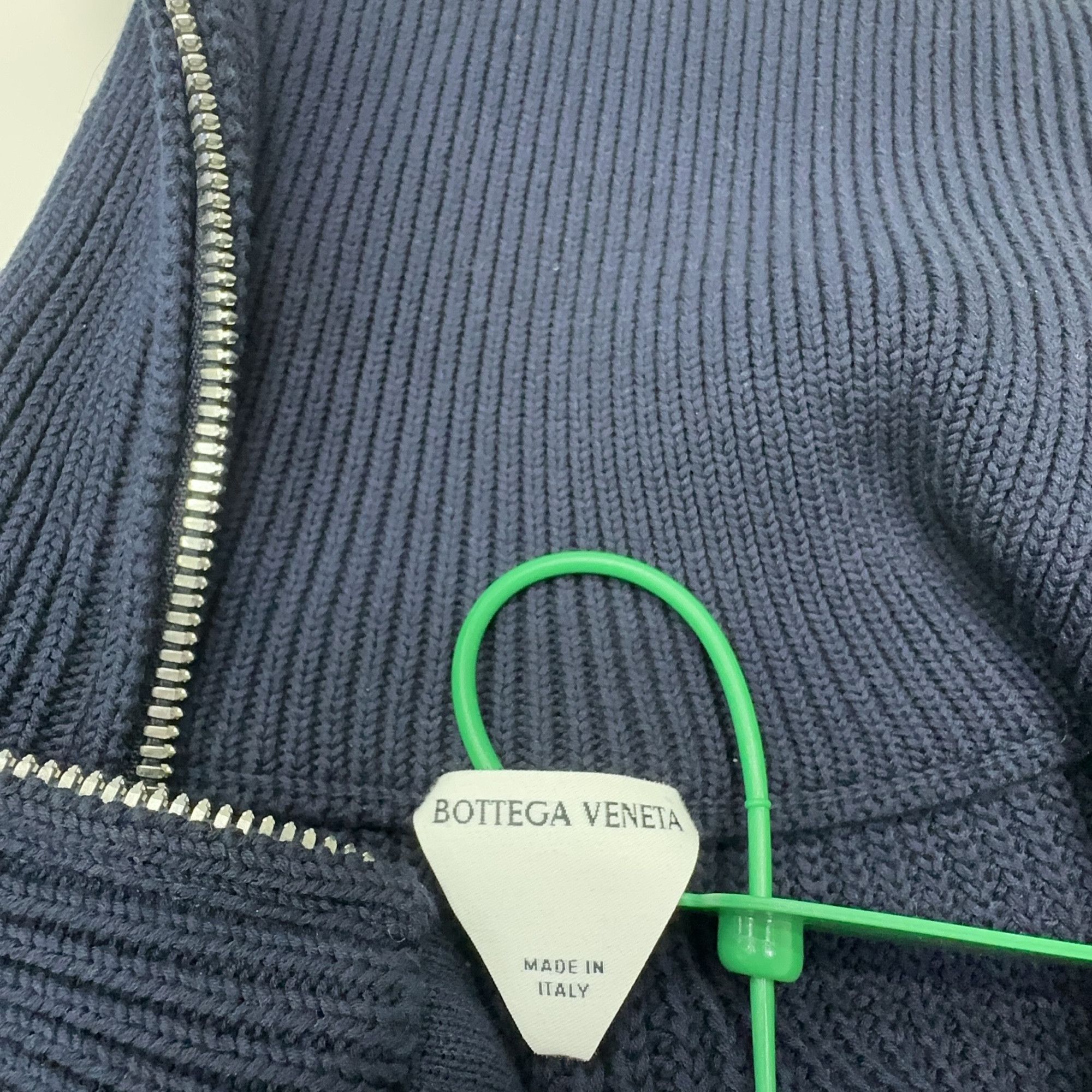 Bottega Veneta Bottega Veneta Ribbed Double Zip Knit Sweater Size S Size US S / EU 44-46 / 1 - 4 Thumbnail