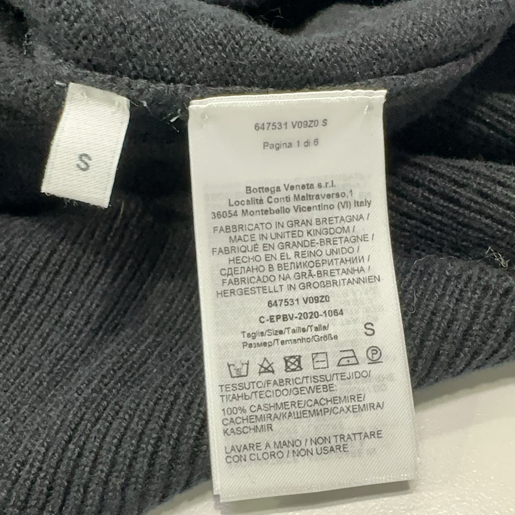 Bottega Veneta Bottega Veneta Cashmere Crewneck Sweater S Size US S / EU 44-46 / 1 - 5 Thumbnail