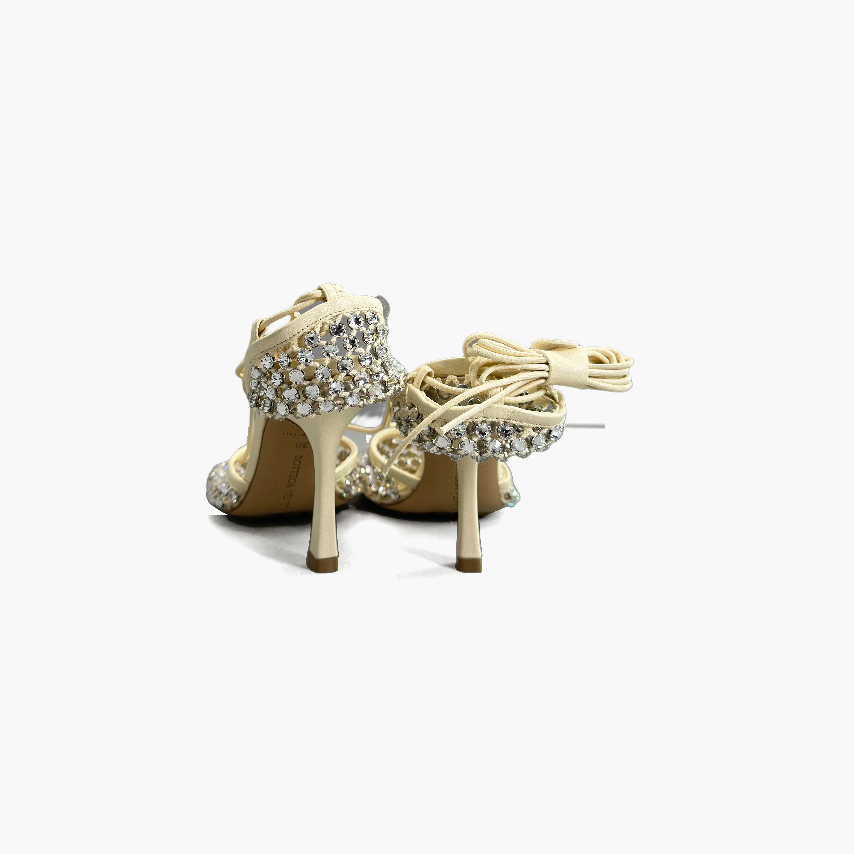 Bottega Veneta Bottega Veneta Crystal Stretch Sandals Size 36 Size US 6 / IT 36 - 6 Thumbnail