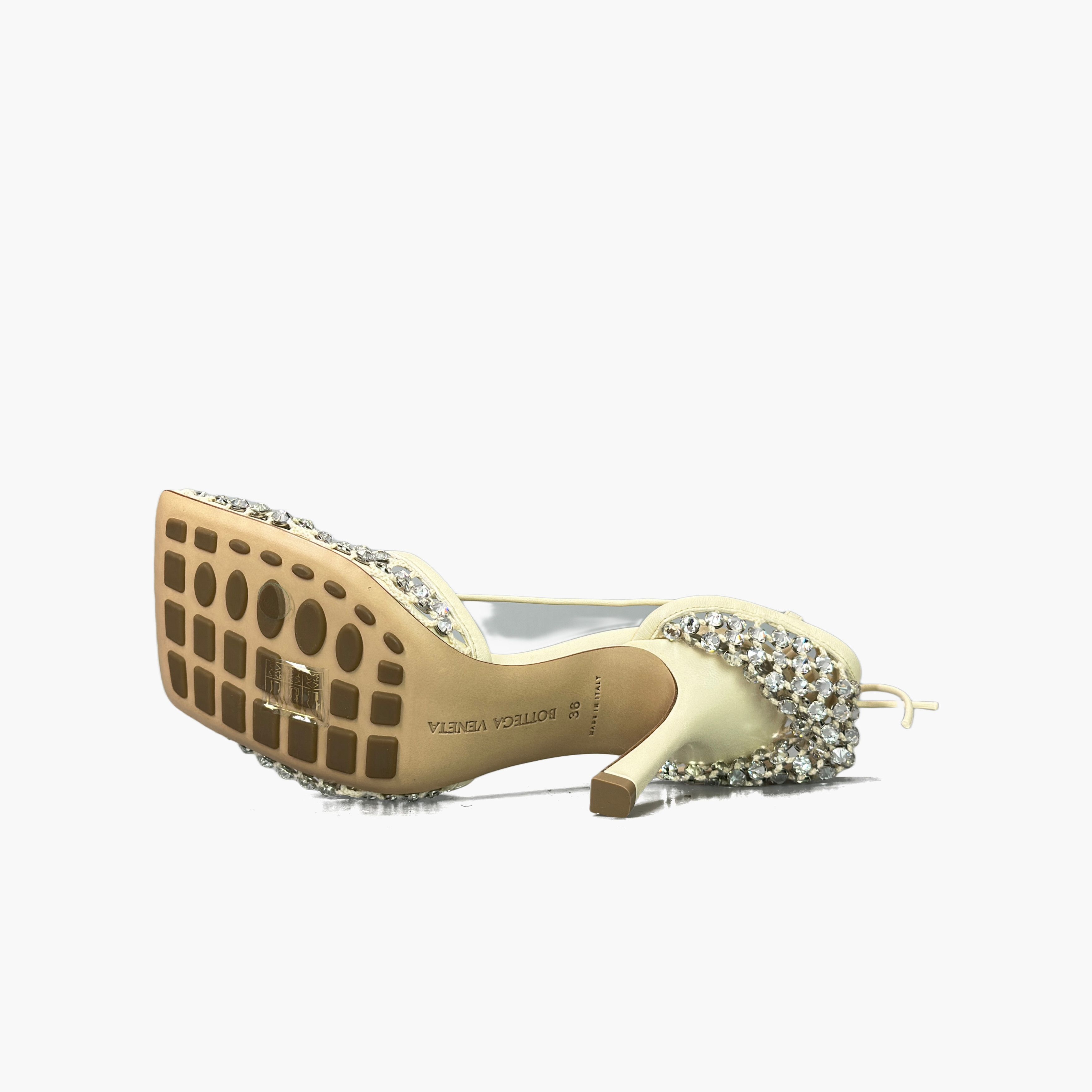 Bottega Veneta Bottega Veneta Crystal Stretch Sandals Size 36 Size US 6 / IT 36 - 8 Thumbnail