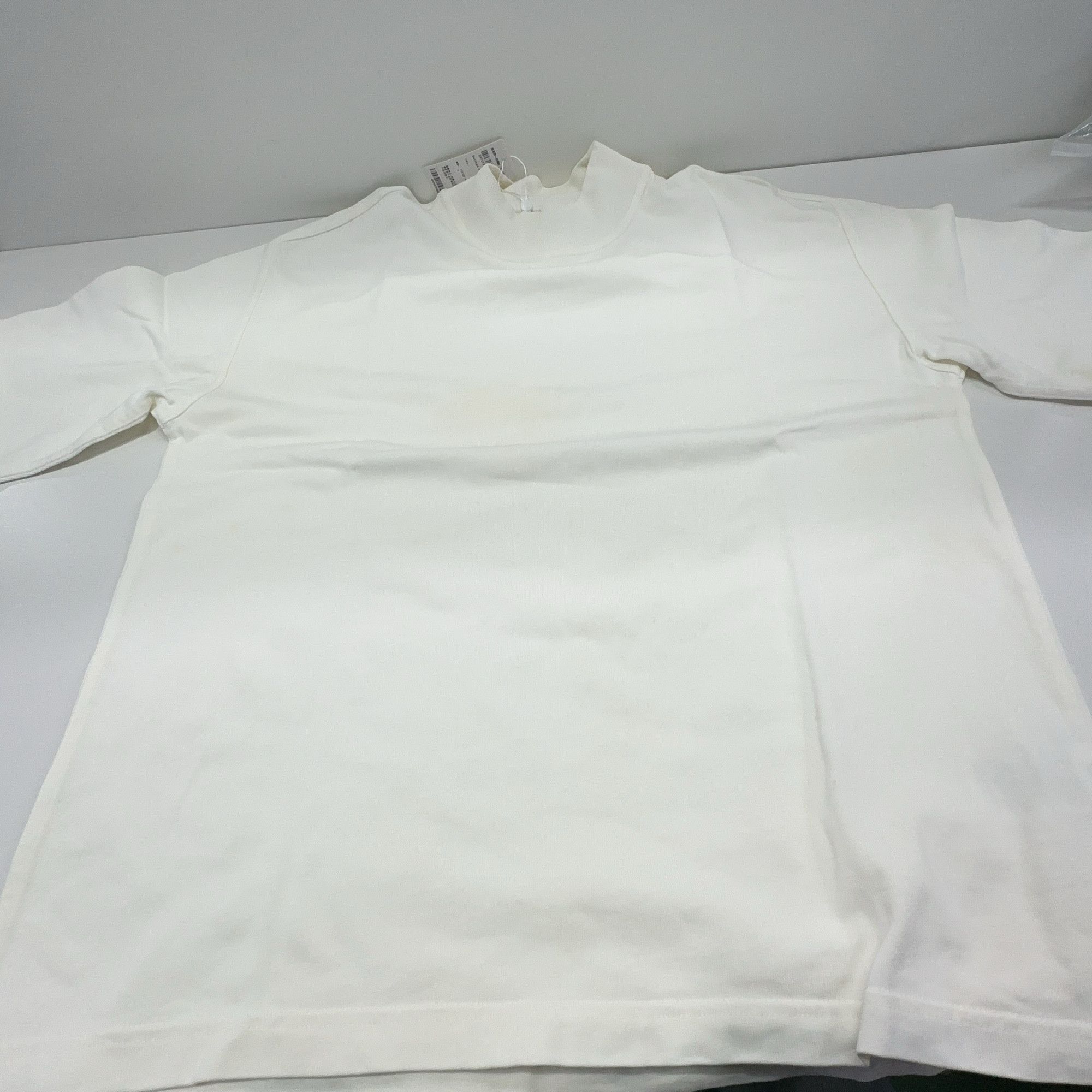 Bottega Veneta Bottega Veneta Mock Neck Cotton T-Shirt Size L Size US L / EU 52-54 / 3 - 7 Thumbnail