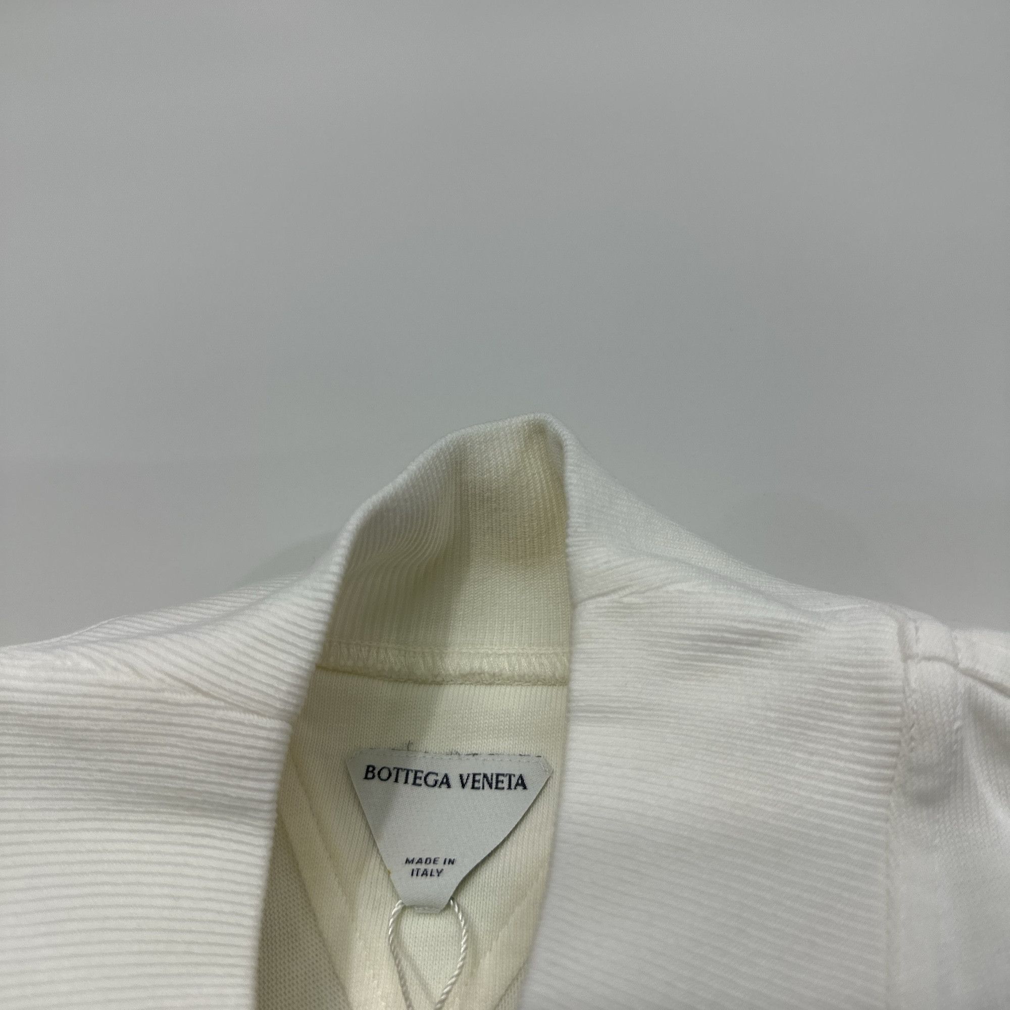 Bottega Veneta Bottega Veneta Mock Neck Cotton T-Shirt Size L Size US L / EU 52-54 / 3 - 4 Thumbnail