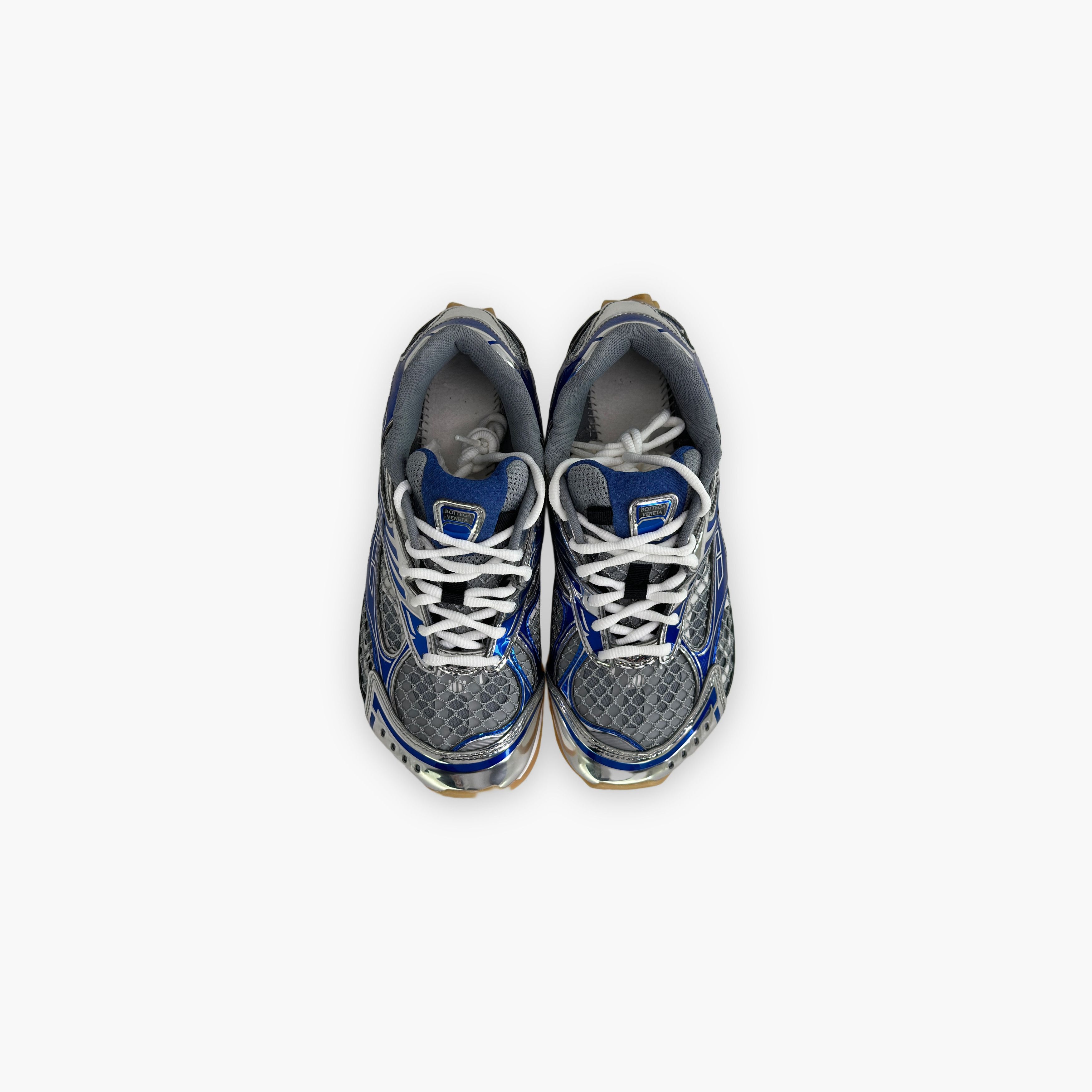 Bottega Veneta Bottega Veneta Orbit Low-Top Sneakers Silver Size 37 Size US 7 / IT 37 - 9 Thumbnail