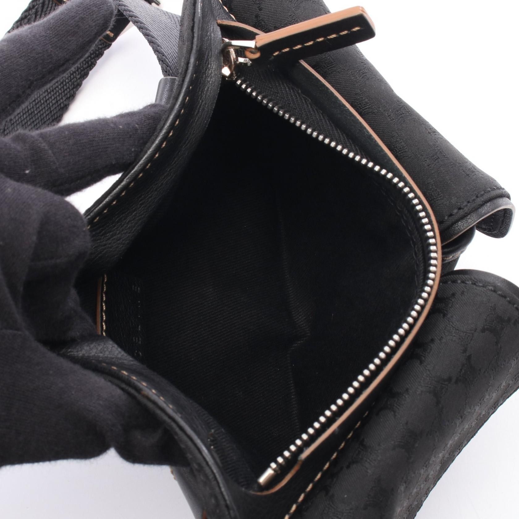 Celine Celine CELINE Macadam Canvas Leather Waist Bag Leather Belt Bag DUTY FREE for USA Size ONE SIZE - 3 Thumbnail