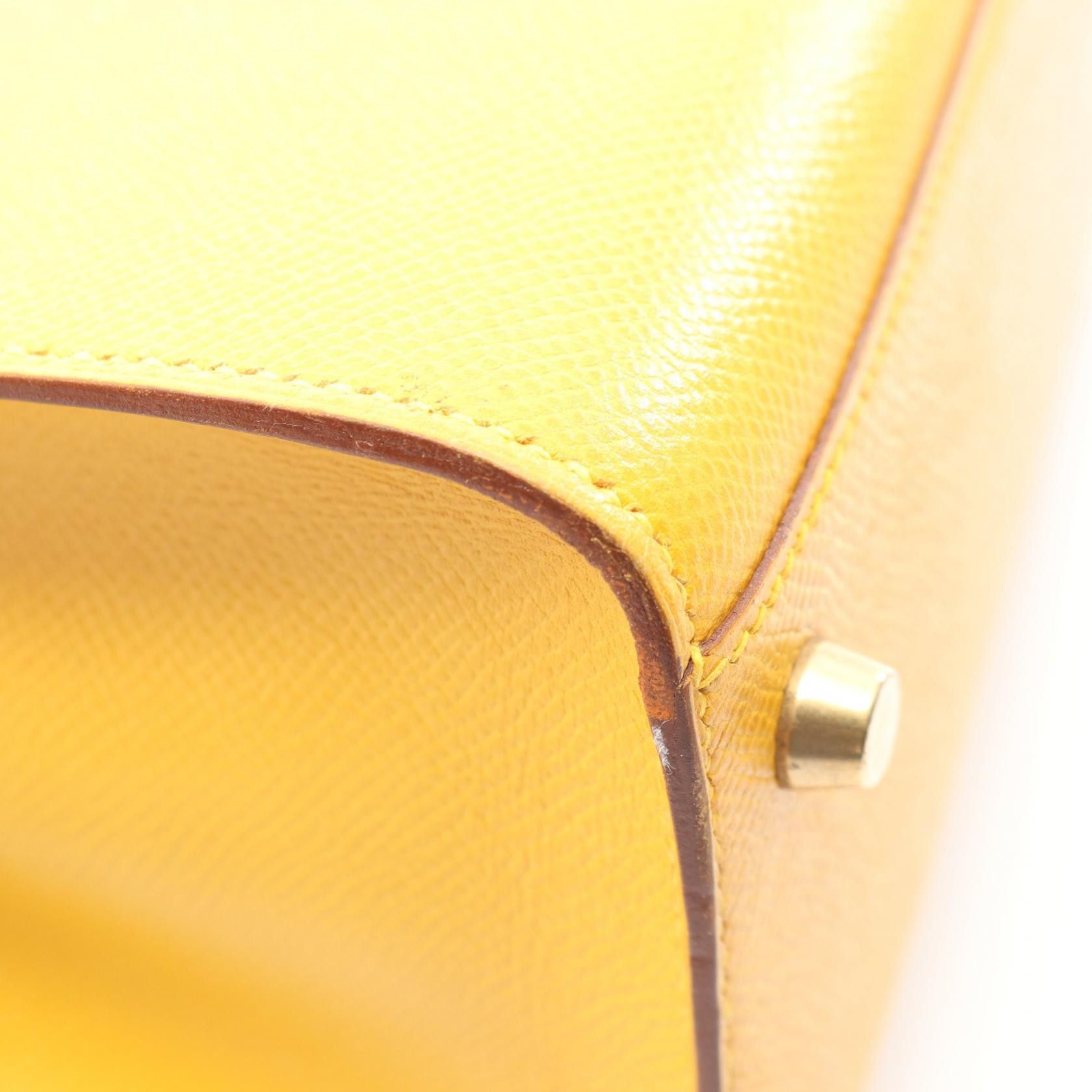 Hermes Hermes Hermes Kelly Sport MM Calfskin Shoulder Bag Leather Shoulder Bag Stamp Y (1995) DUTY FREE for USA Size ONE SIZE - 8 Thumbnail