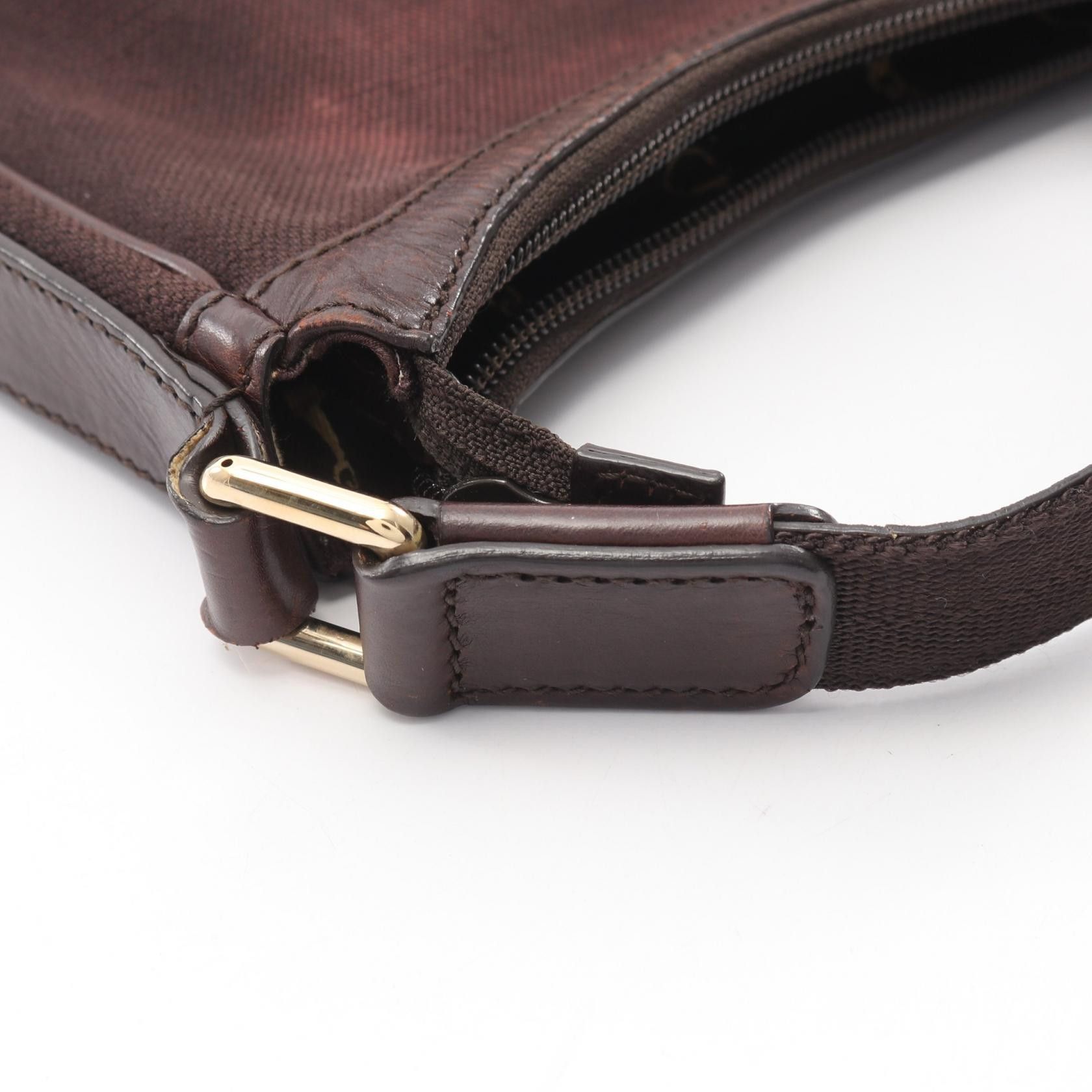 Gucci Gucci Gucci Leather Canvas Shoulder Bag Textile Shoulder Bag 264219 DUTY FREE for USA Size ONE SIZE - 8 Thumbnail