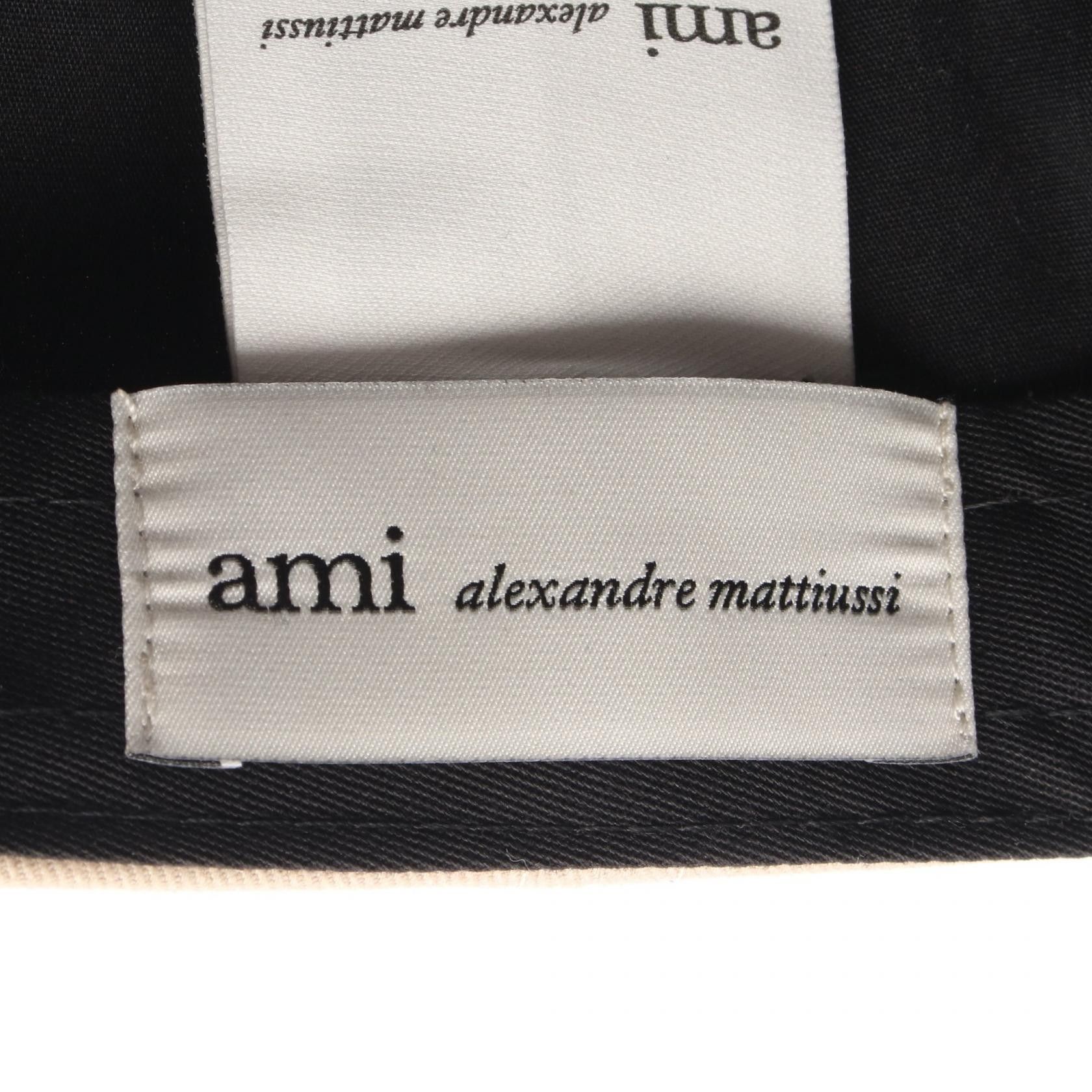 AMI Ami AMI Ami de Coeur Cotton Cap Textile Hats UCP265.AW0041A036 DUTY FREE for USA Size ONE SIZE - 4 Thumbnail