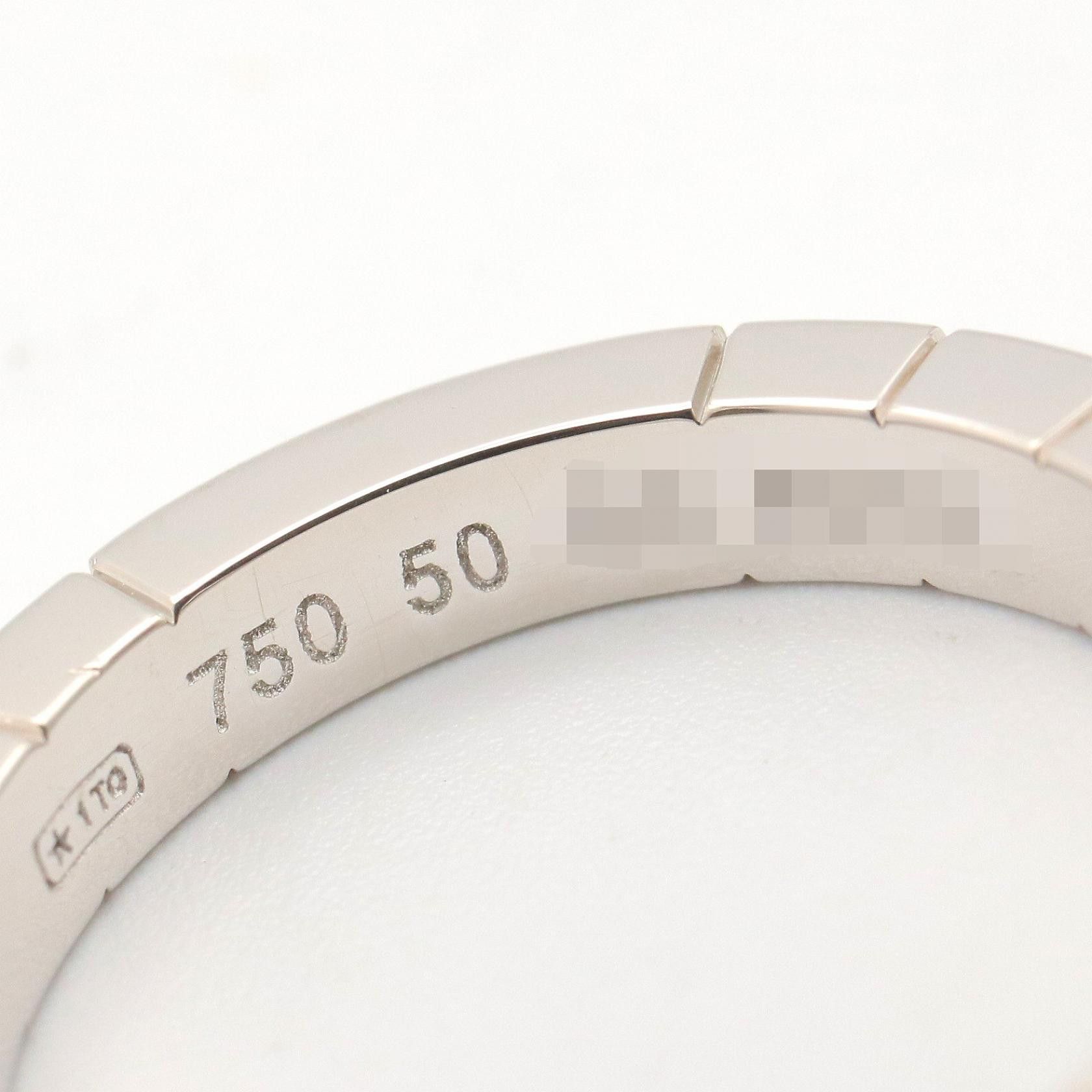 Cartier Cartier Cartier Lanieres Au750 White Gold Ring Size 9.5 Precious Metal Ring DUTY FREE for USA Size ONE SIZE - 4 Thumbnail