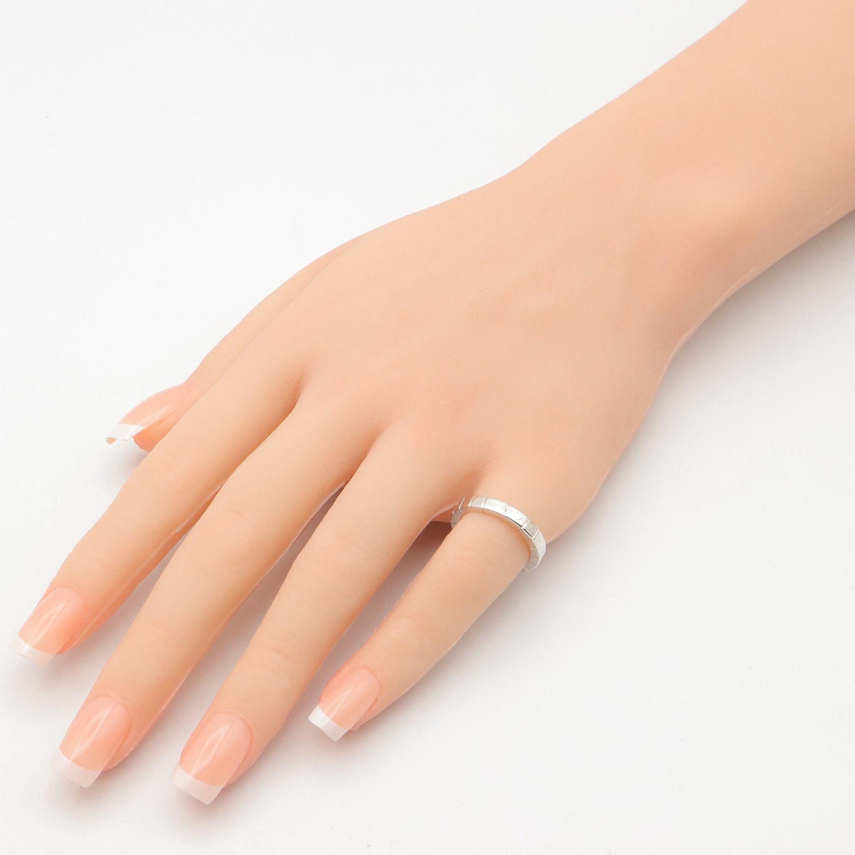 Cartier Cartier Cartier Lanieres Au750 White Gold Ring Size 9.5 Precious Metal Ring DUTY FREE for USA Size ONE SIZE - 8 Thumbnail