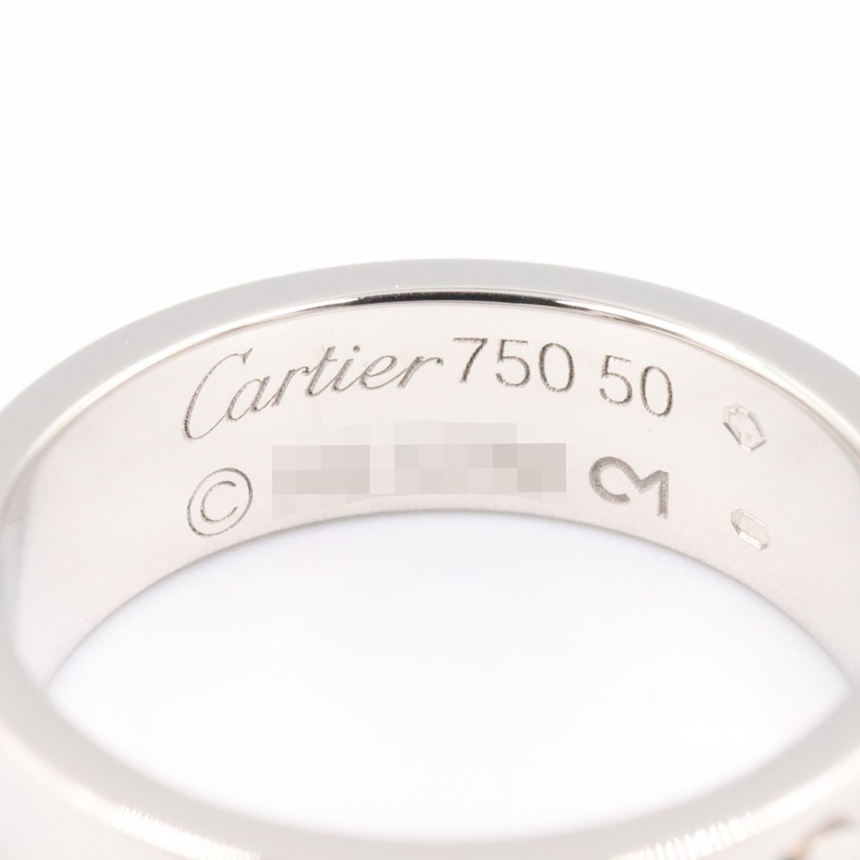 Cartier Cartier Cartier Love Au750 White Gold Ring Size 9 Precious Metal Ring DUTY FREE for USA Size ONE SIZE - 3 Thumbnail