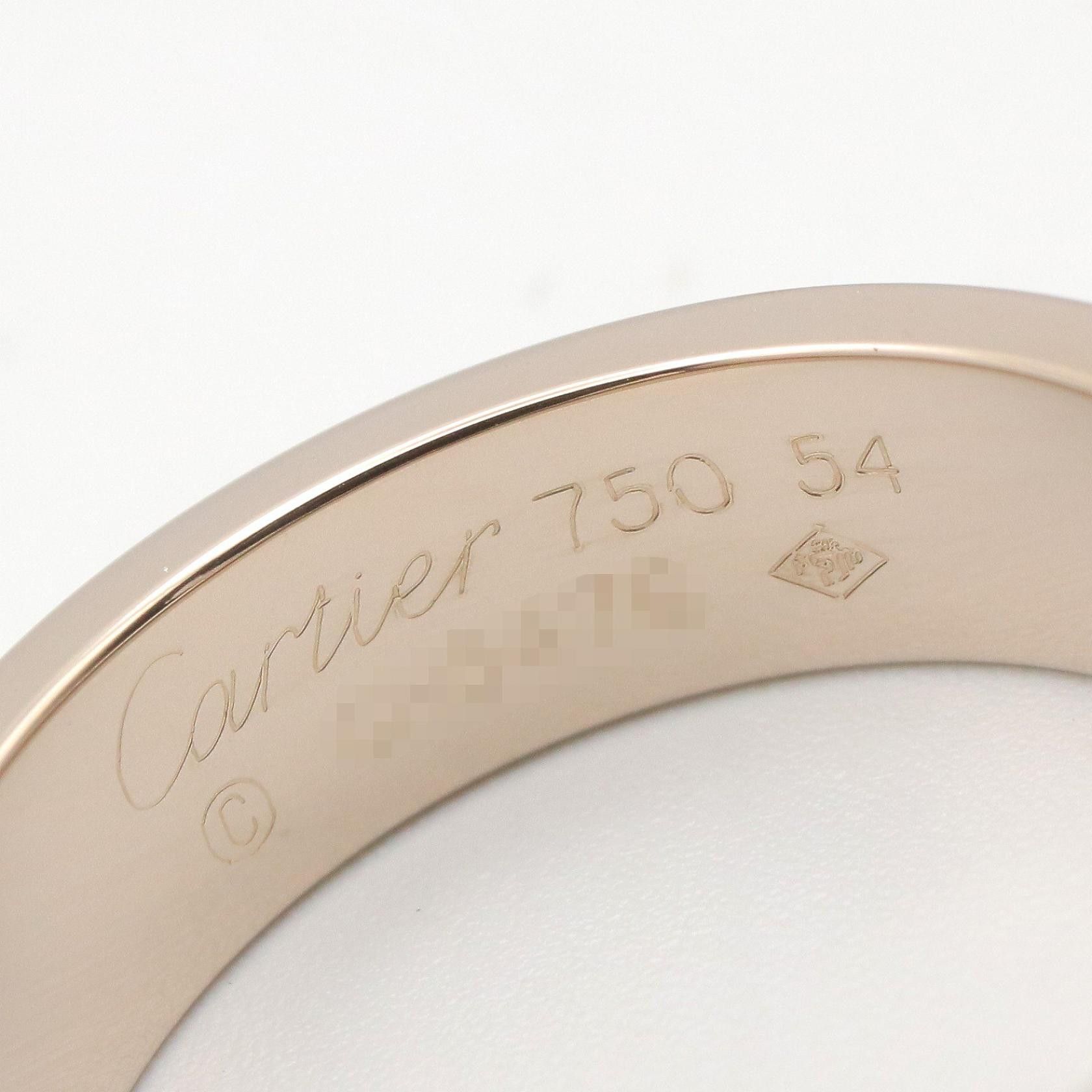 Cartier Cartier Cartier Love Au750 White Gold Ring Size 54 Precious Metal Ring B4084700 DUTY FREE for USA Size ONE SIZE - 4 Thumbnail