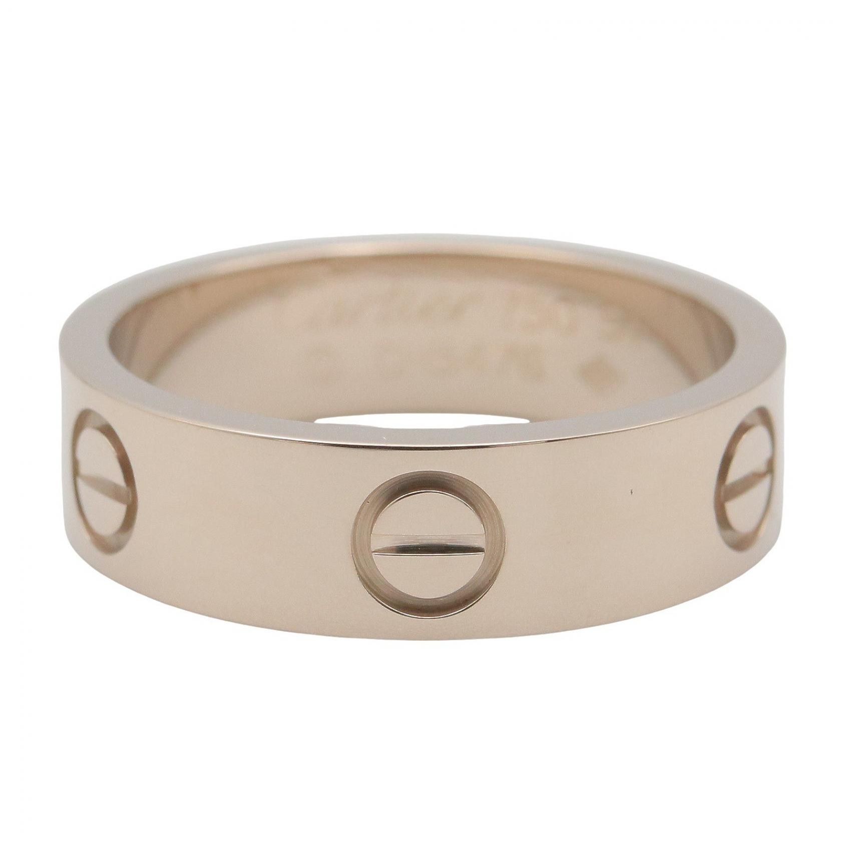 Cartier Cartier Cartier Love Au750 White Gold Ring Size 54 Precious Metal Ring B4084700 DUTY FREE for USA Size ONE SIZE - 2 Thumbnail