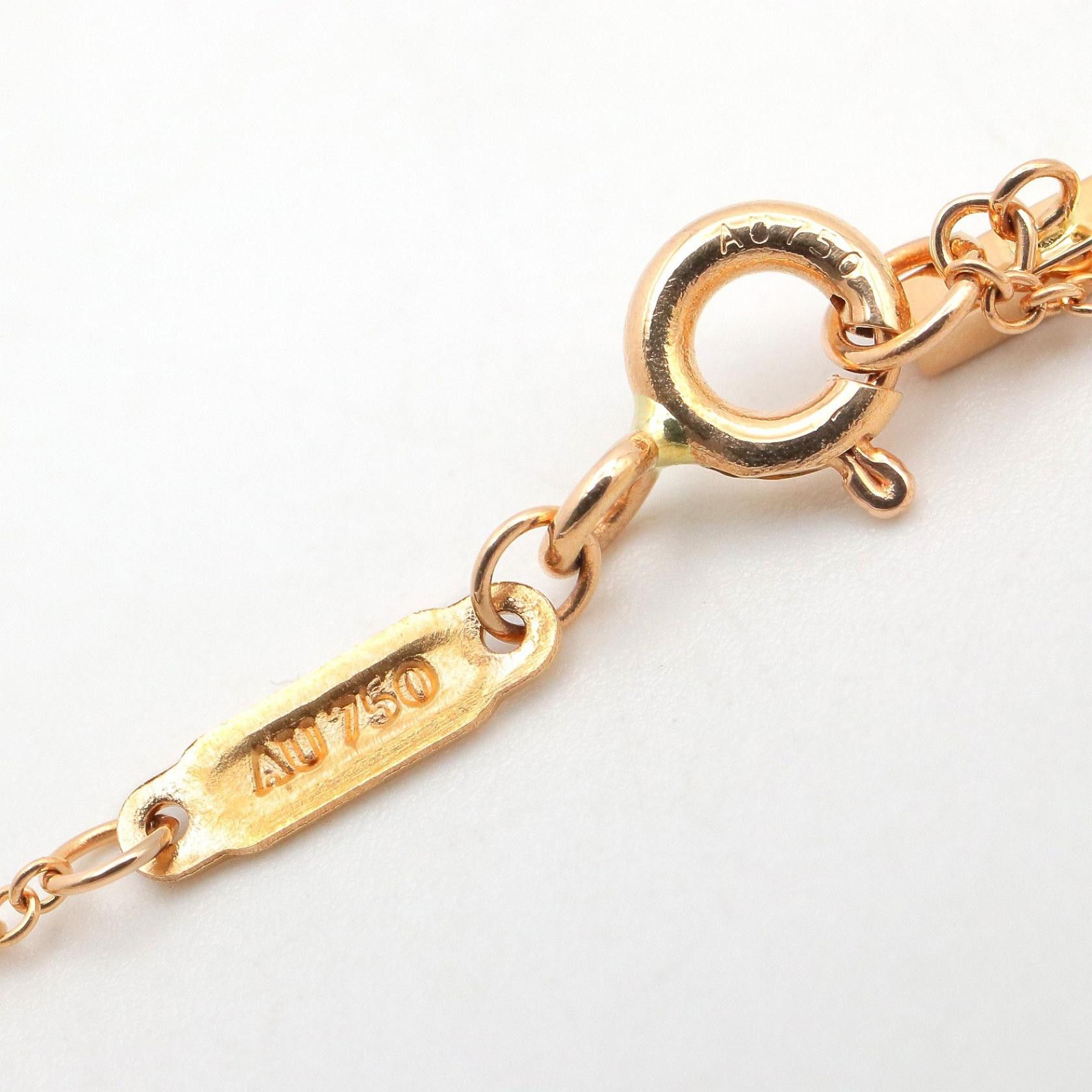 Tiffany & Co. Tiffany & Co. Tiffany & Co. T Smile Small Au750 Necklace Precious Metal Necklace DUTY FREE for USA Size ONE SIZE - 4 Thumbnail