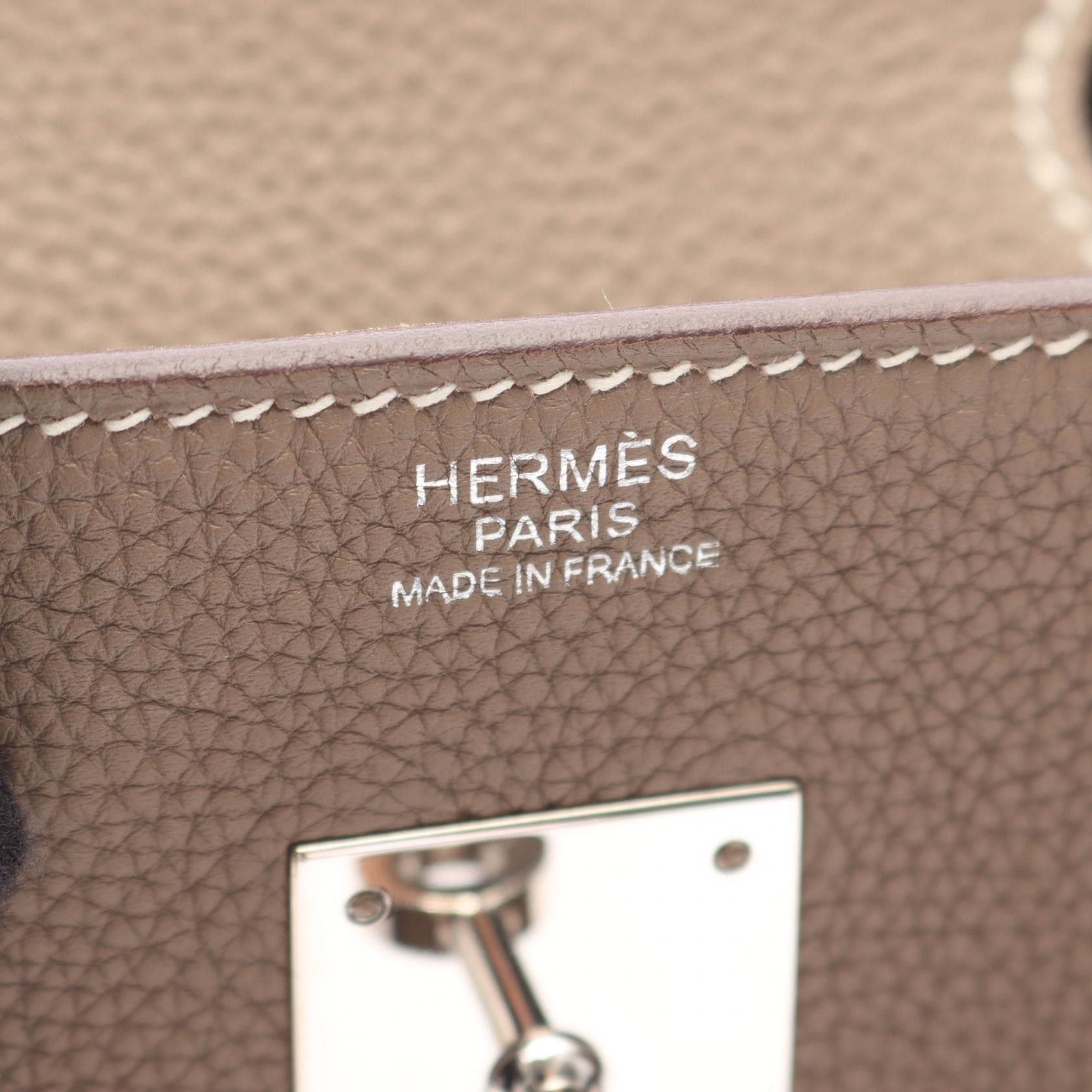 Hermes Hermes Hermes Birkin30 Togo Leather Handbag Stamp A (2017) DUTY FREE for USA Size ONE SIZE - 4 Thumbnail