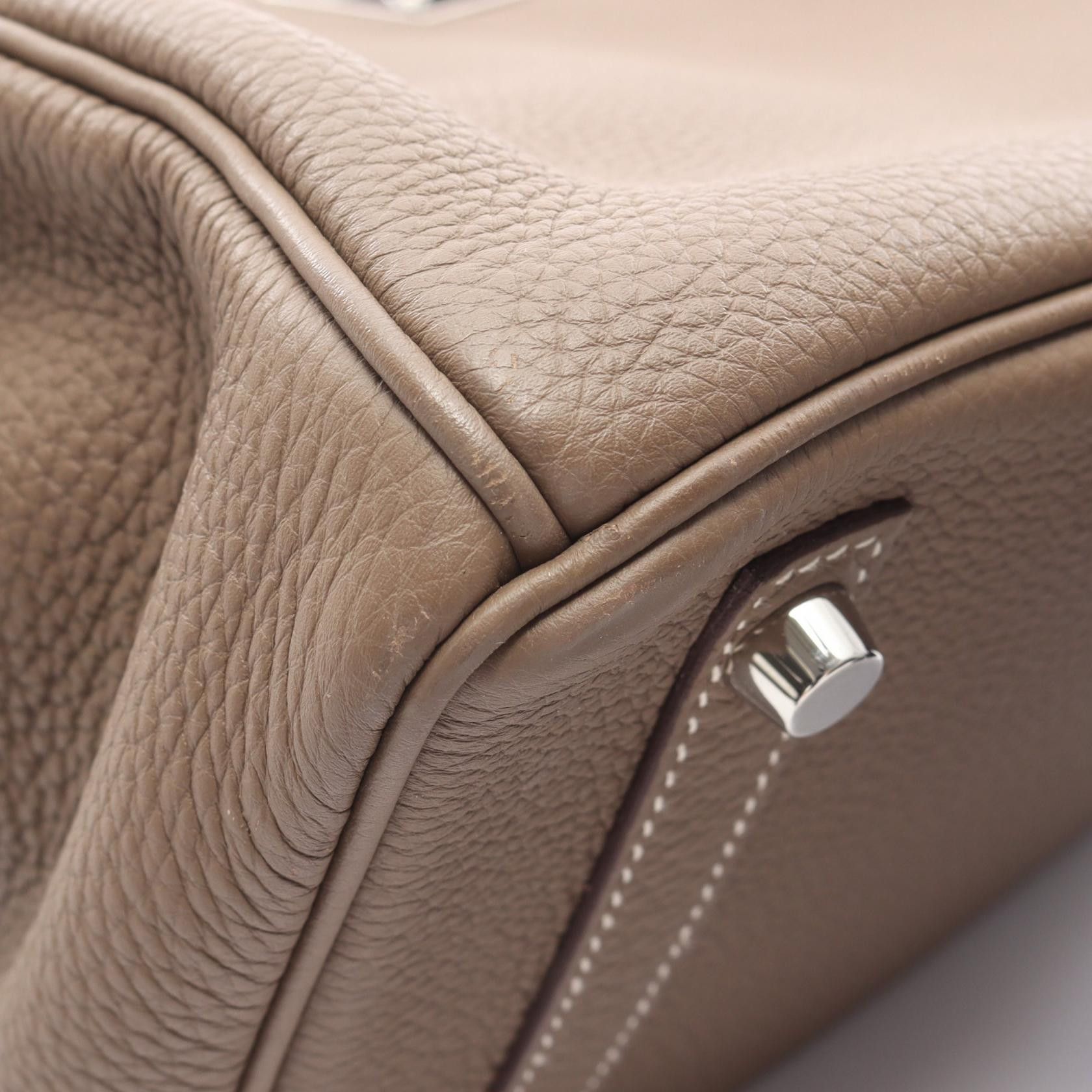 Hermes Hermes Hermes Birkin30 Togo Leather Handbag Stamp A (2017) DUTY FREE for USA Size ONE SIZE - 8 Thumbnail