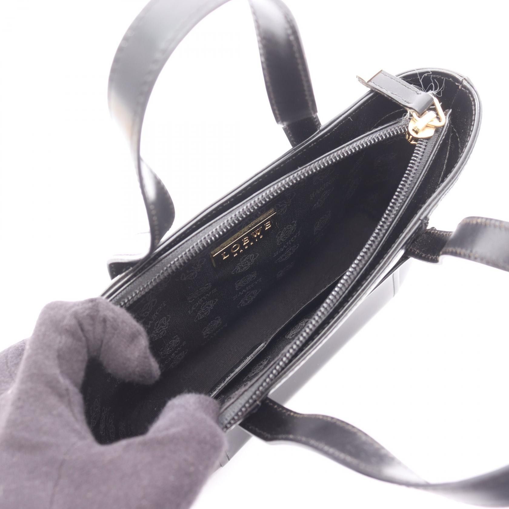 Loewe Loewe Loewe Leather Handbag Leather Handbag DUTY FREE for USA Size ONE SIZE - 3 Thumbnail