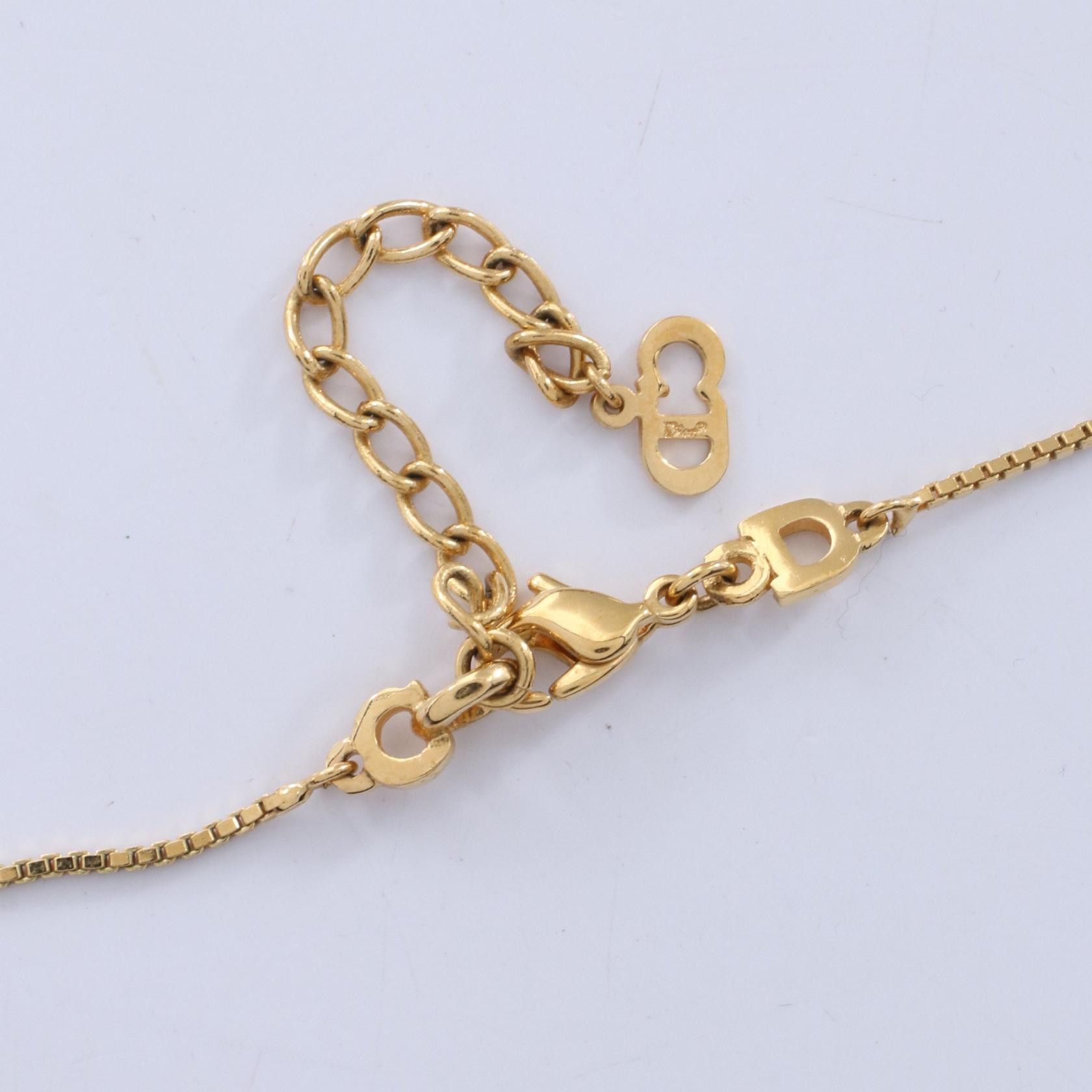 Dior Dior Dior Circle Star Logo Necklace Metal Necklace DUTY FREE for USA Size ONE SIZE - 4 Thumbnail