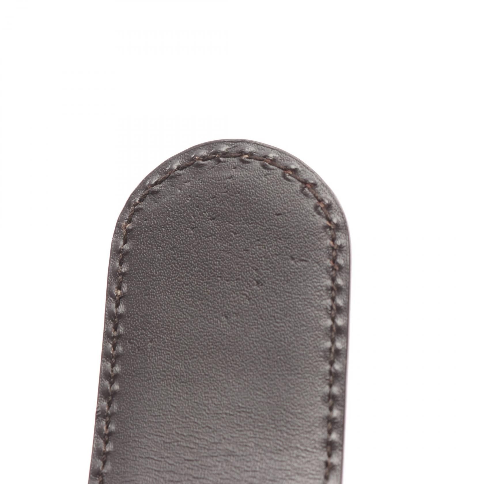 Gucci Gucci Gucci Interlocking G Guccissima Leather Belt Leather Belt DUTY FREE for USA Size ONE SIZE - 8 Thumbnail