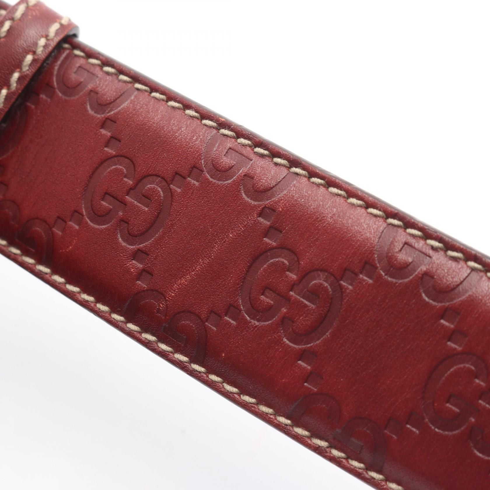 Gucci Gucci Gucci Interlocking G Guccissima Leather Belt Leather Belt DUTY FREE for USA Size ONE SIZE - 9 Thumbnail
