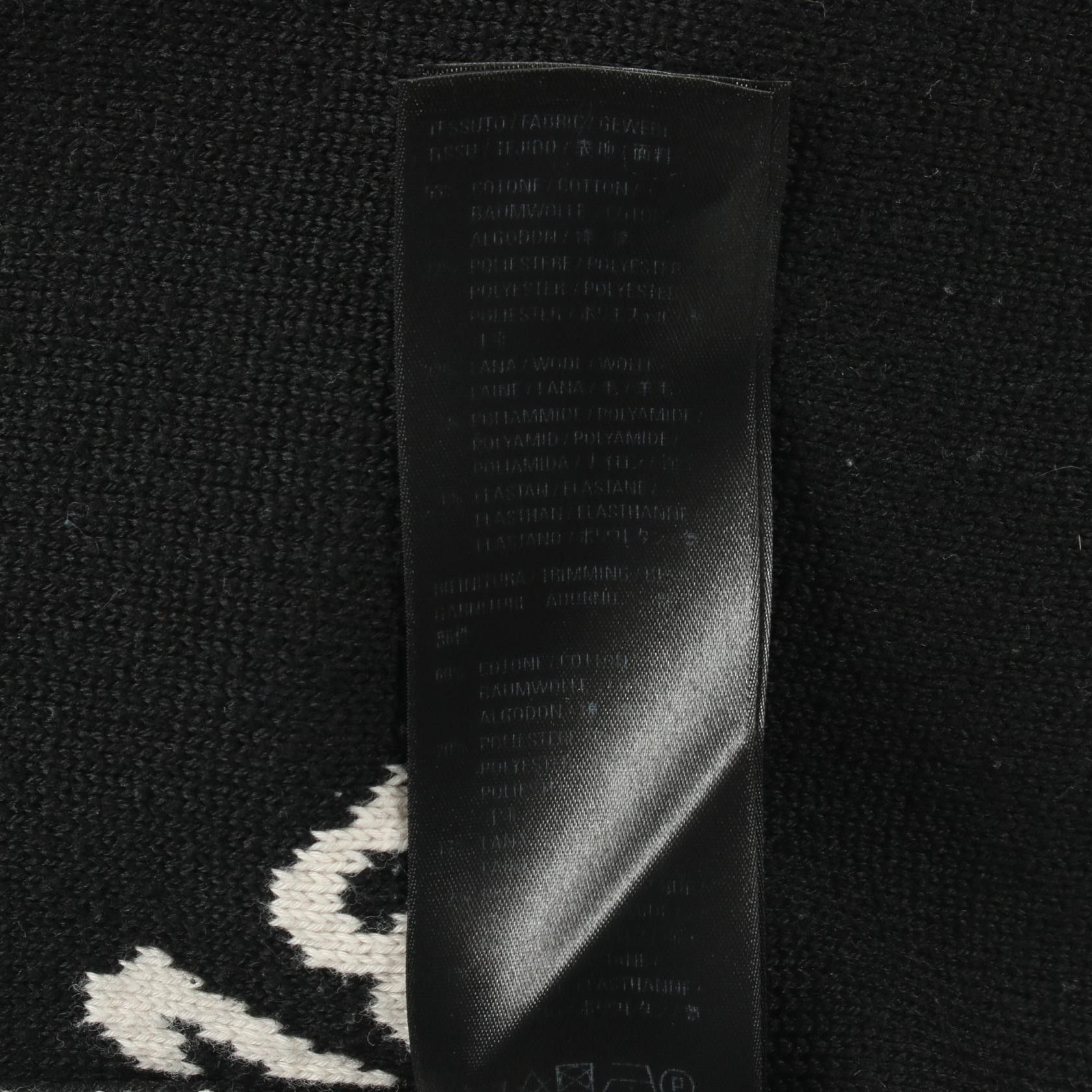 Balenciaga Balenciaga Balenciaga Allover Logo Cotton Wool Knitwear Textile Tops 657528 DUTY FREE for USA Size ONE SIZE - 5 Thumbnail