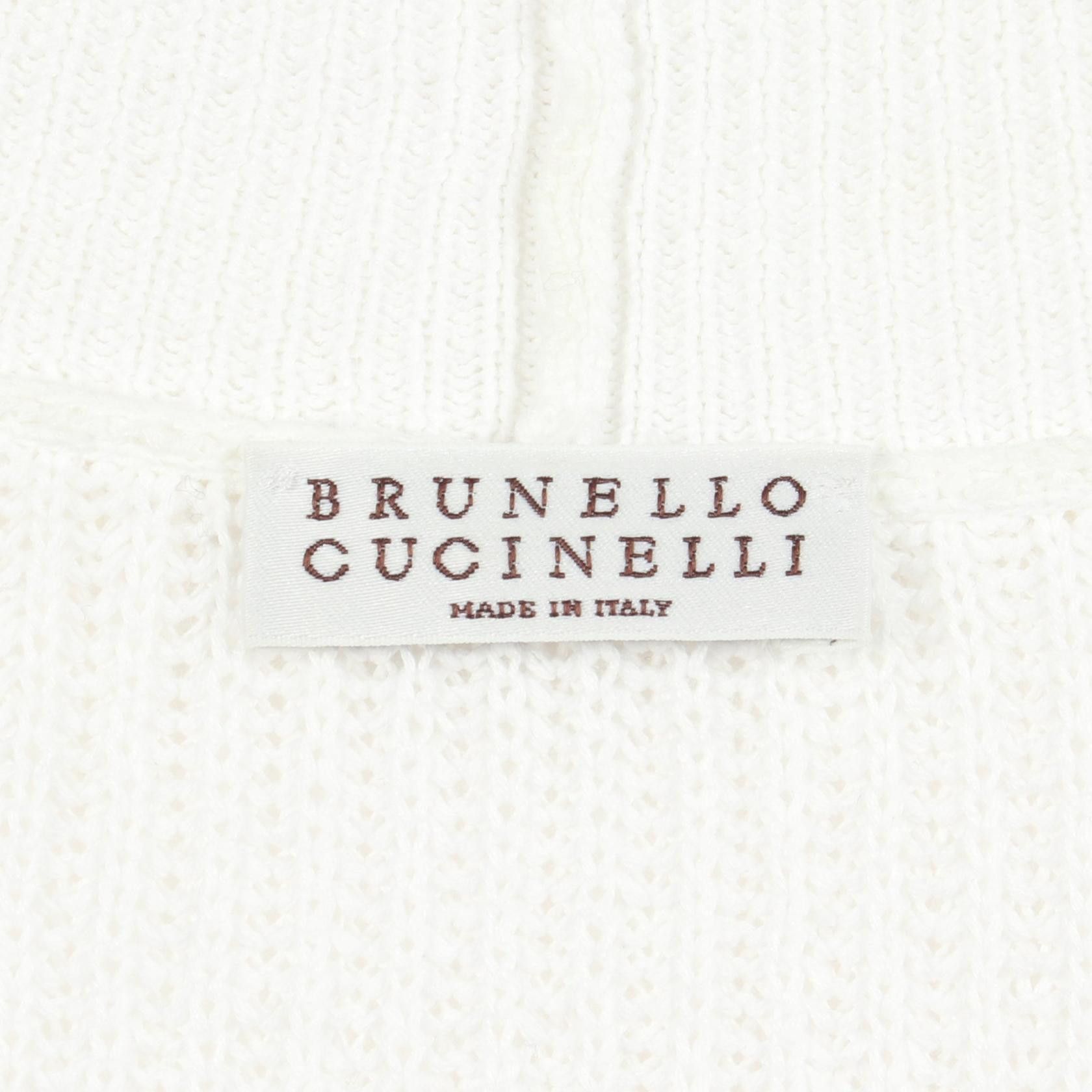Brunello Cucinelli Brunello Cucinelli Brunello Cucinelli Cotton Long Cardigan Textile Tops DUTY FREE for USA Size ONE SIZE - 3 Thumbnail