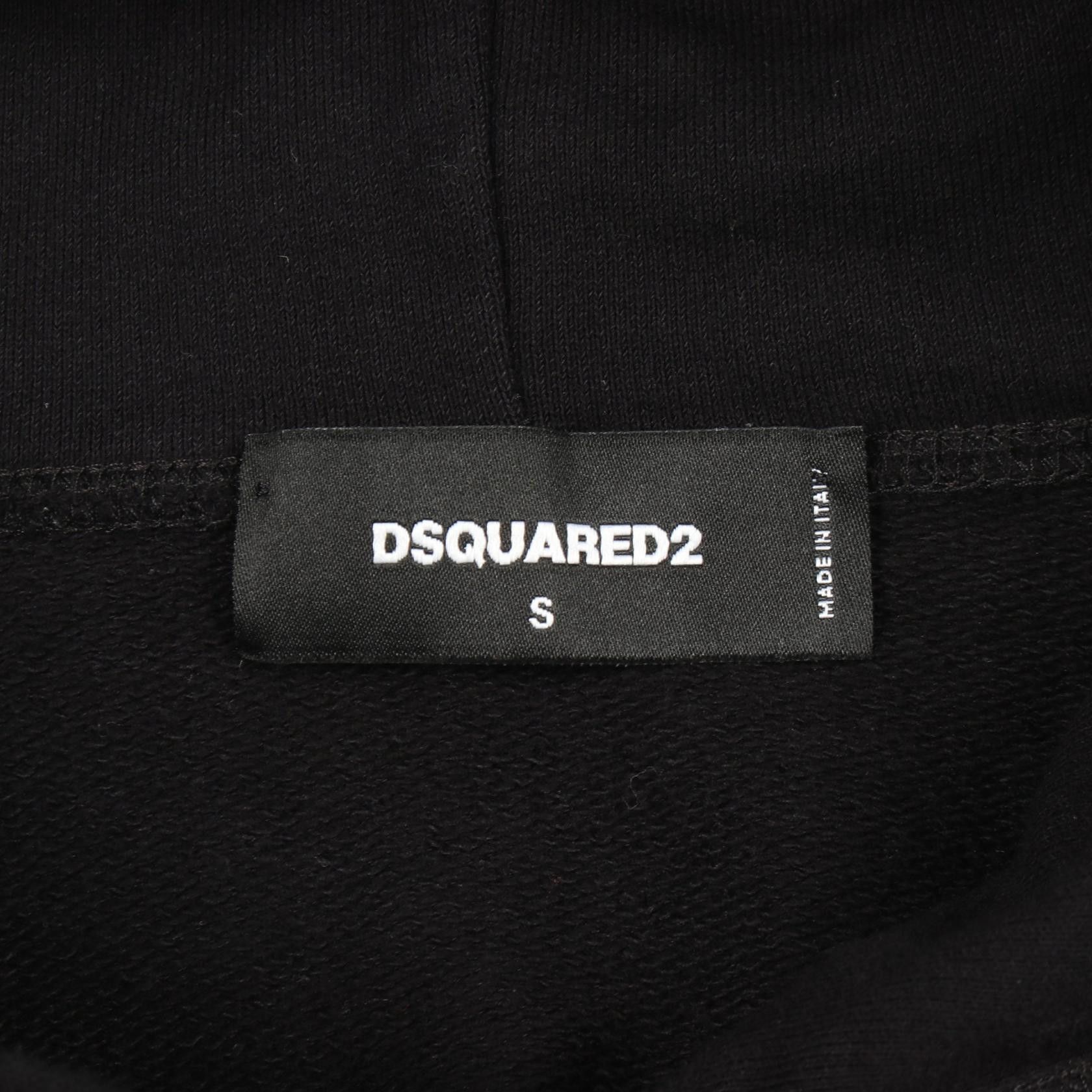 Dsquared2 Dsquared2 DSQUARED2 CIRO Cotton Hoodie Textile Sweatshirts & Hoodies S74GU0756 DUTY FREE for USA Size ONE SIZE - 3 Thumbnail