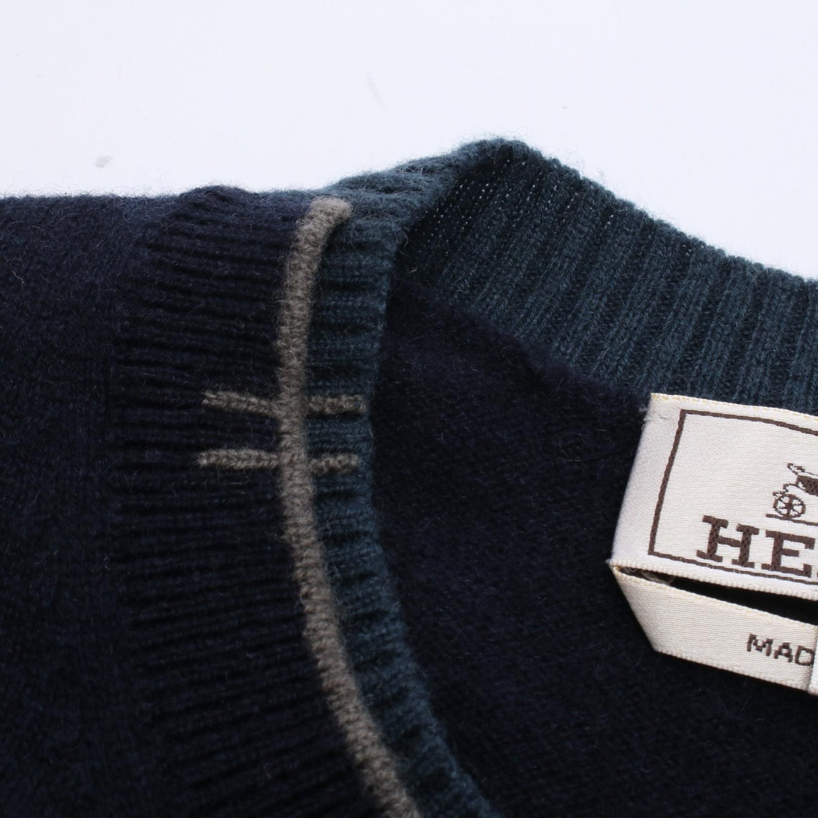 Hermes Hermes Hermes Cashmere Knit Top Textile Tops DUTY FREE for USA Size ONE SIZE - 6 Thumbnail