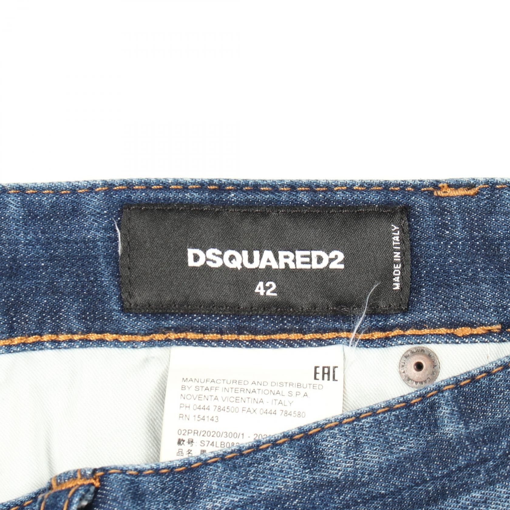 Dsquared2 Dsquared2 DSQUARED2 Skater Jean Cotton Jeans Textile Jeans S74LB0820 DUTY FREE for USA Size ONE SIZE - 3 Thumbnail