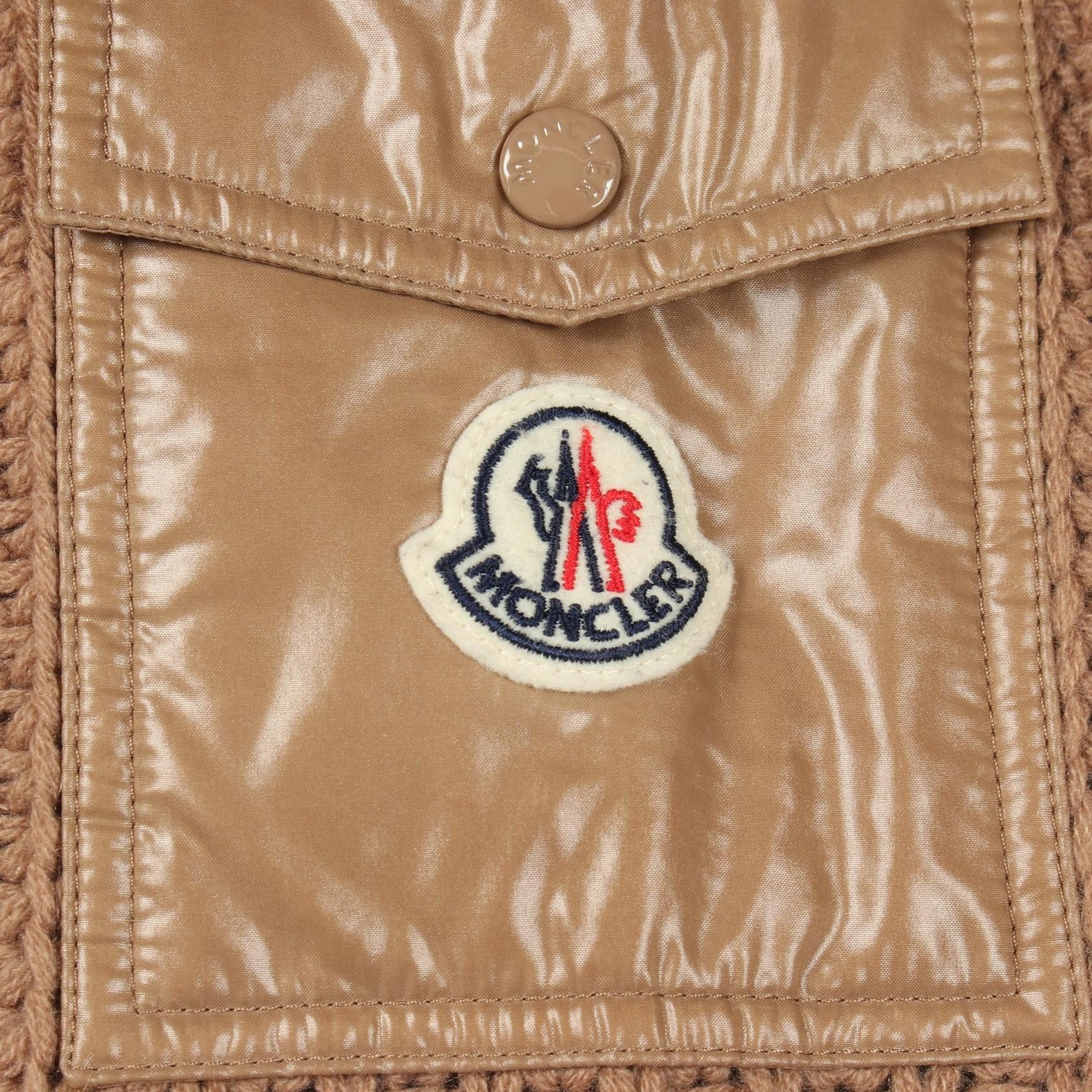 Moncler Moncler Moncler High Neck Cashmere Knit Top Textile Tops 9F00010 DUTY FREE for USA Size ONE SIZE - 6 Thumbnail