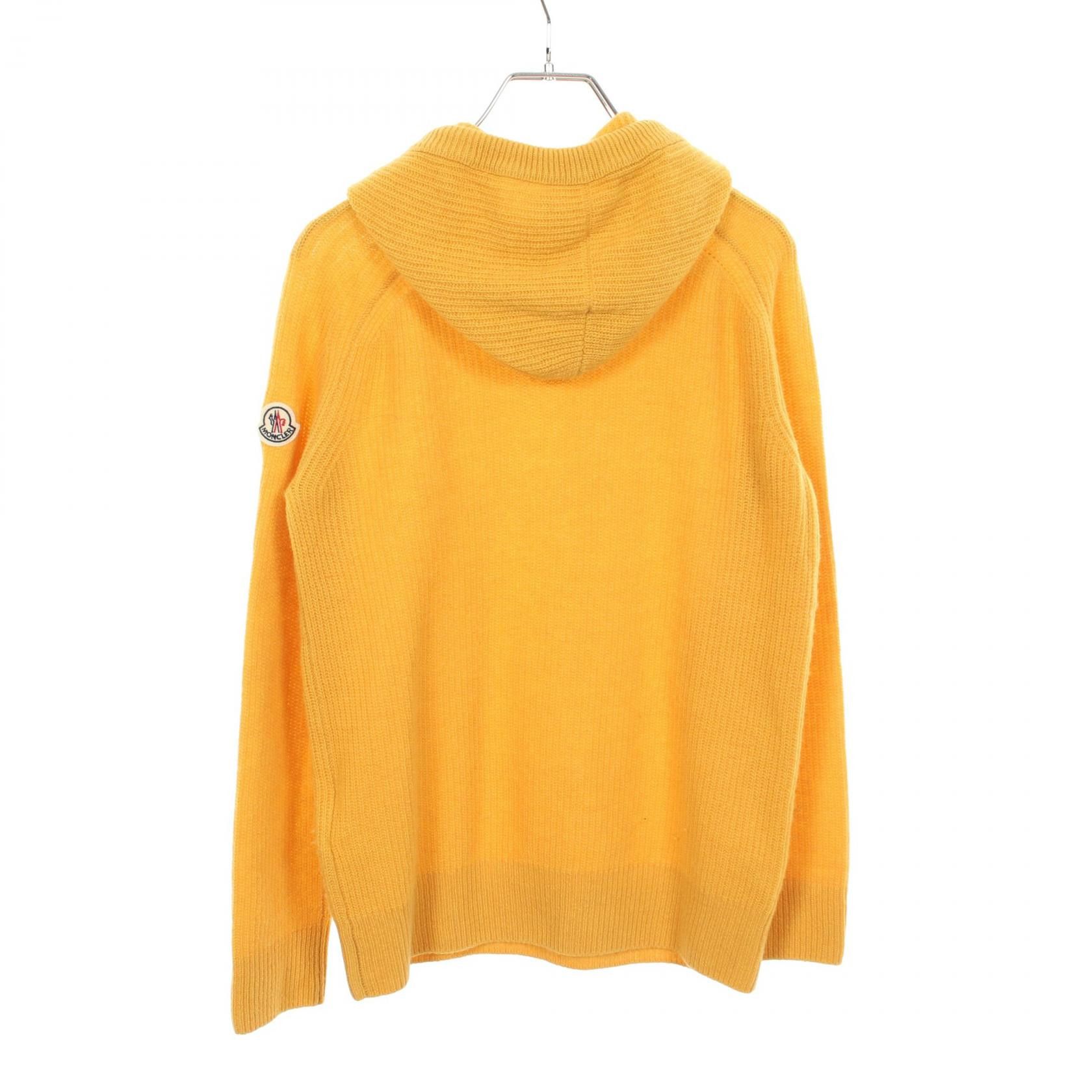 Moncler Moncler Moncler Wool Cashmere Knit Hoodie Textile Tops 9G00002 DUTY FREE for USA Size ONE SIZE - 2 Thumbnail