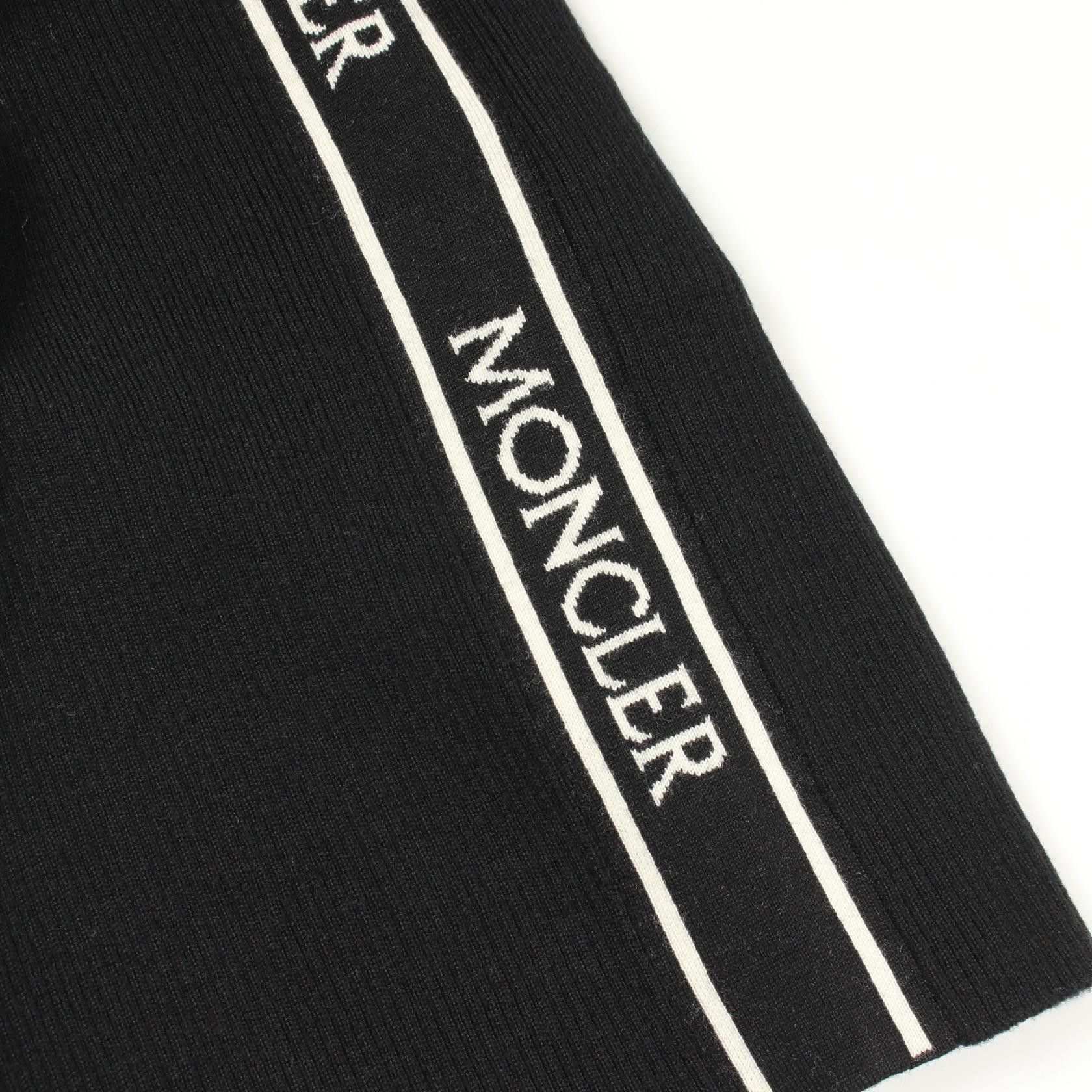 Moncler Moncler Moncler Wool Half Zip Knit Top Textile Tops 9F00001 DUTY FREE for USA Size ONE SIZE - 6 Thumbnail