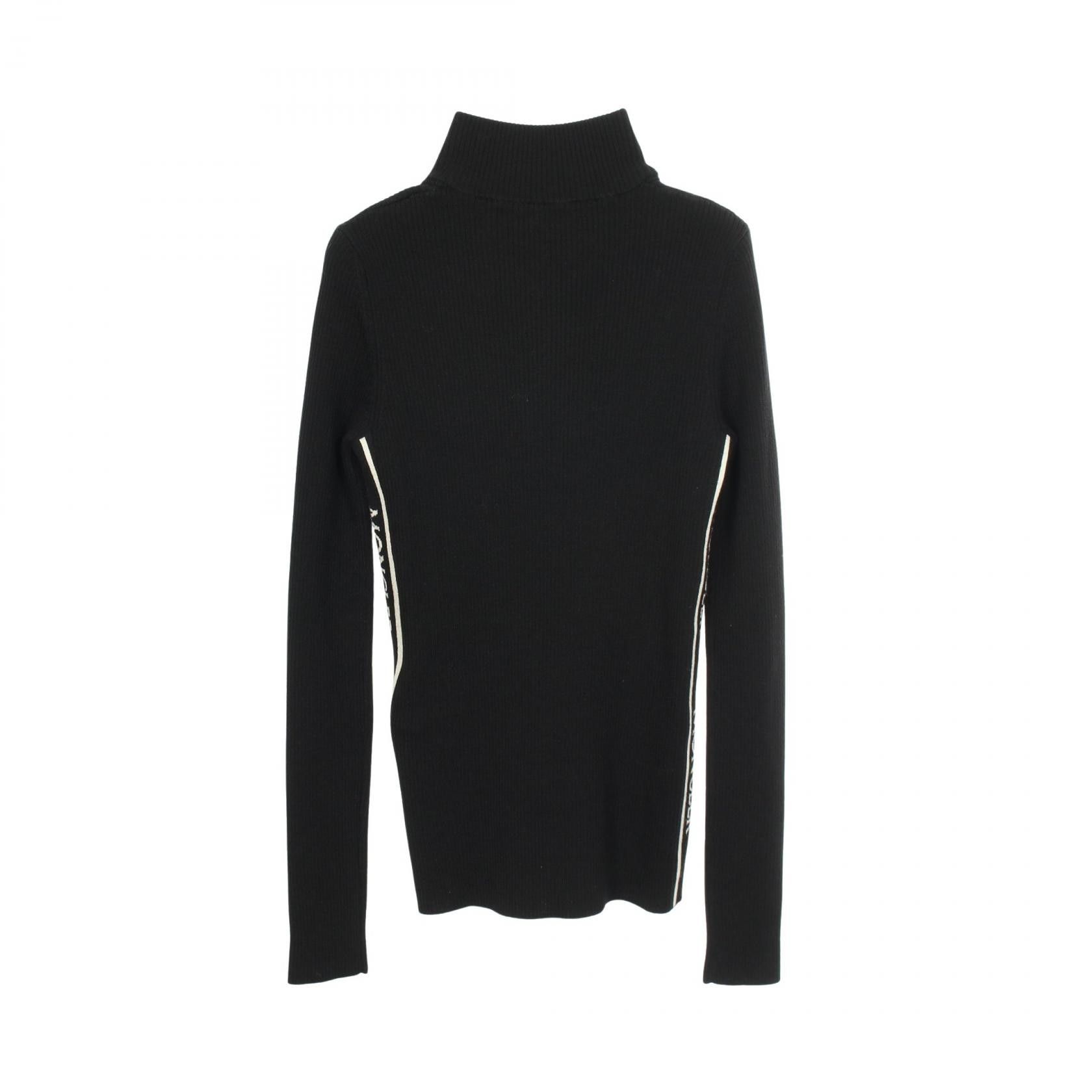 Moncler Moncler Moncler Wool Half Zip Knit Top Textile Tops 9F00001 DUTY FREE for USA Size ONE SIZE - 2 Thumbnail