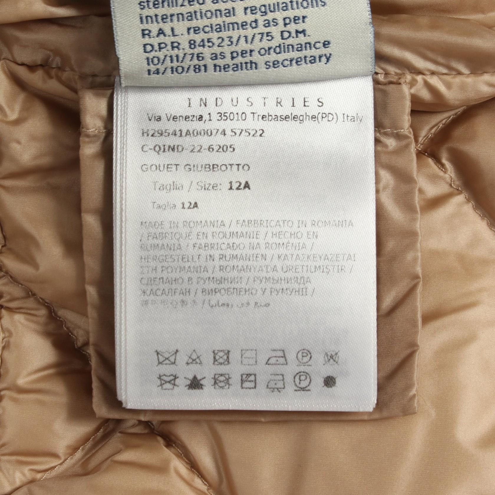 Moncler Moncler Moncler GOUET wool nylon down jacket Textile Outerwear 1A00074 DUTY FREE for USA Size ONE SIZE - 5 Thumbnail