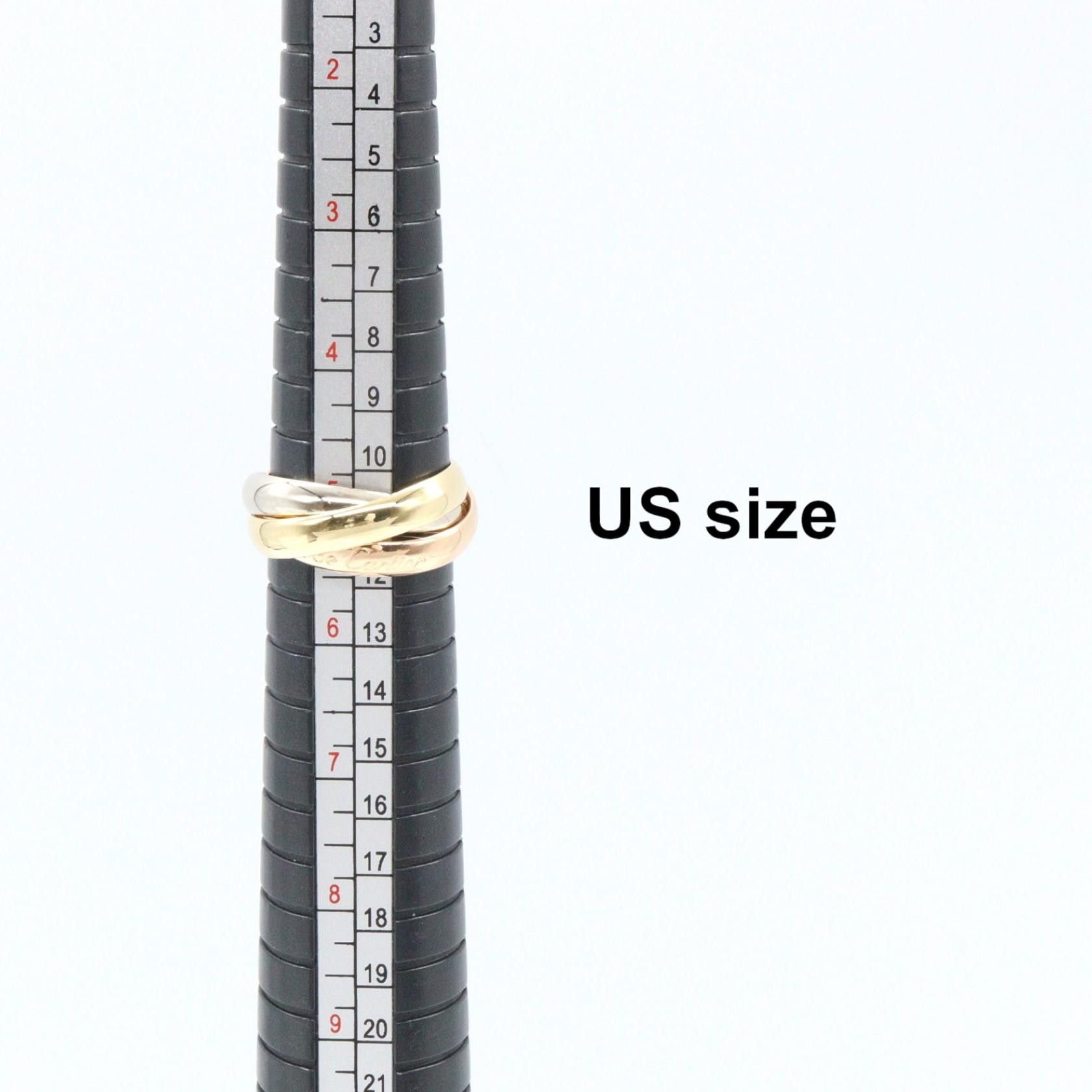 Cartier Cartier Cartier Trinity Au750 Ring Size 10 Precious Metal Ring DUTY FREE for USA Size ONE SIZE - 5 Thumbnail
