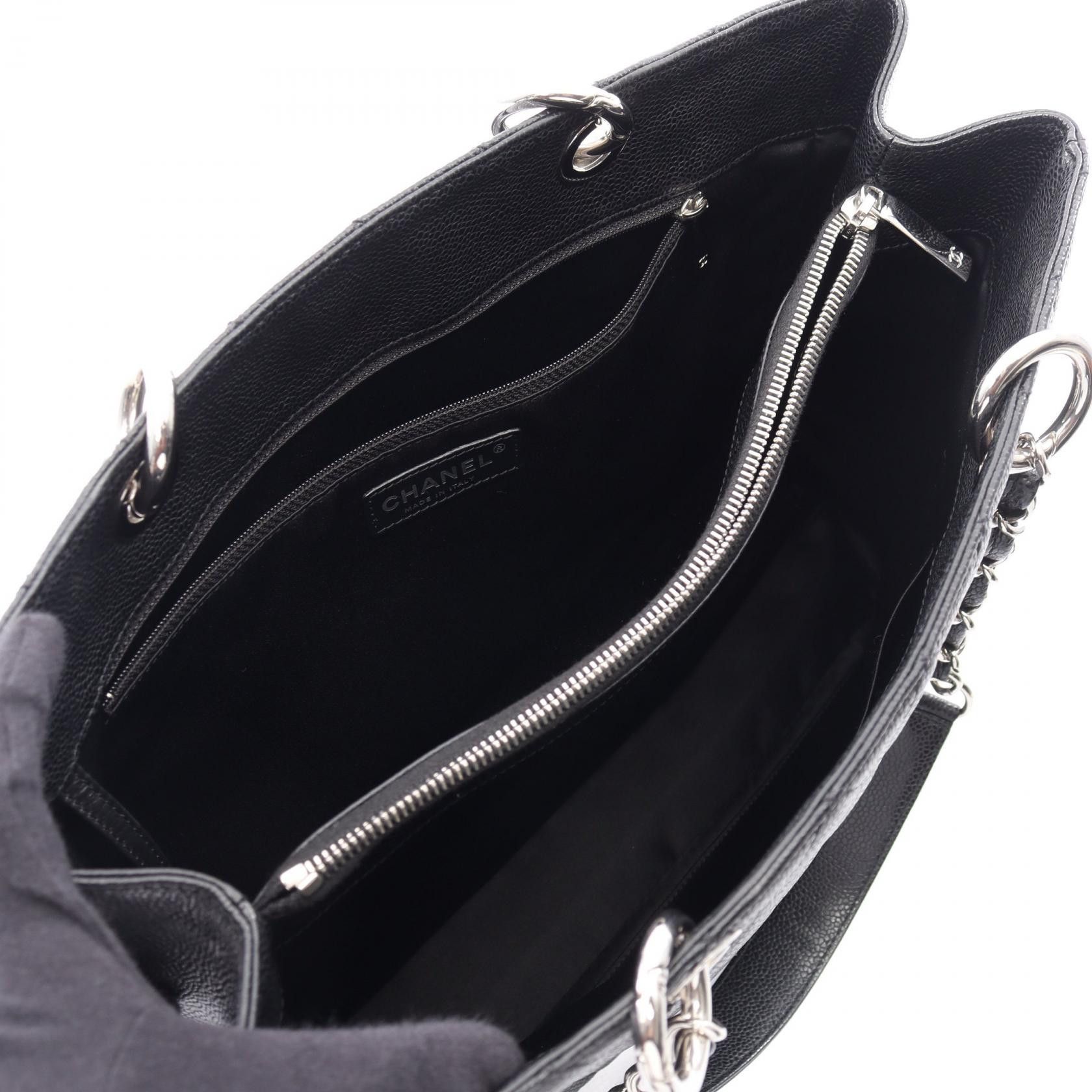 Chanel Chanel Chanel Matelasse Grand Shopping Calf Tote Bag Leather Tote Bag A50995 DUTY FREE for USA Size ONE SIZE - 3 Thumbnail