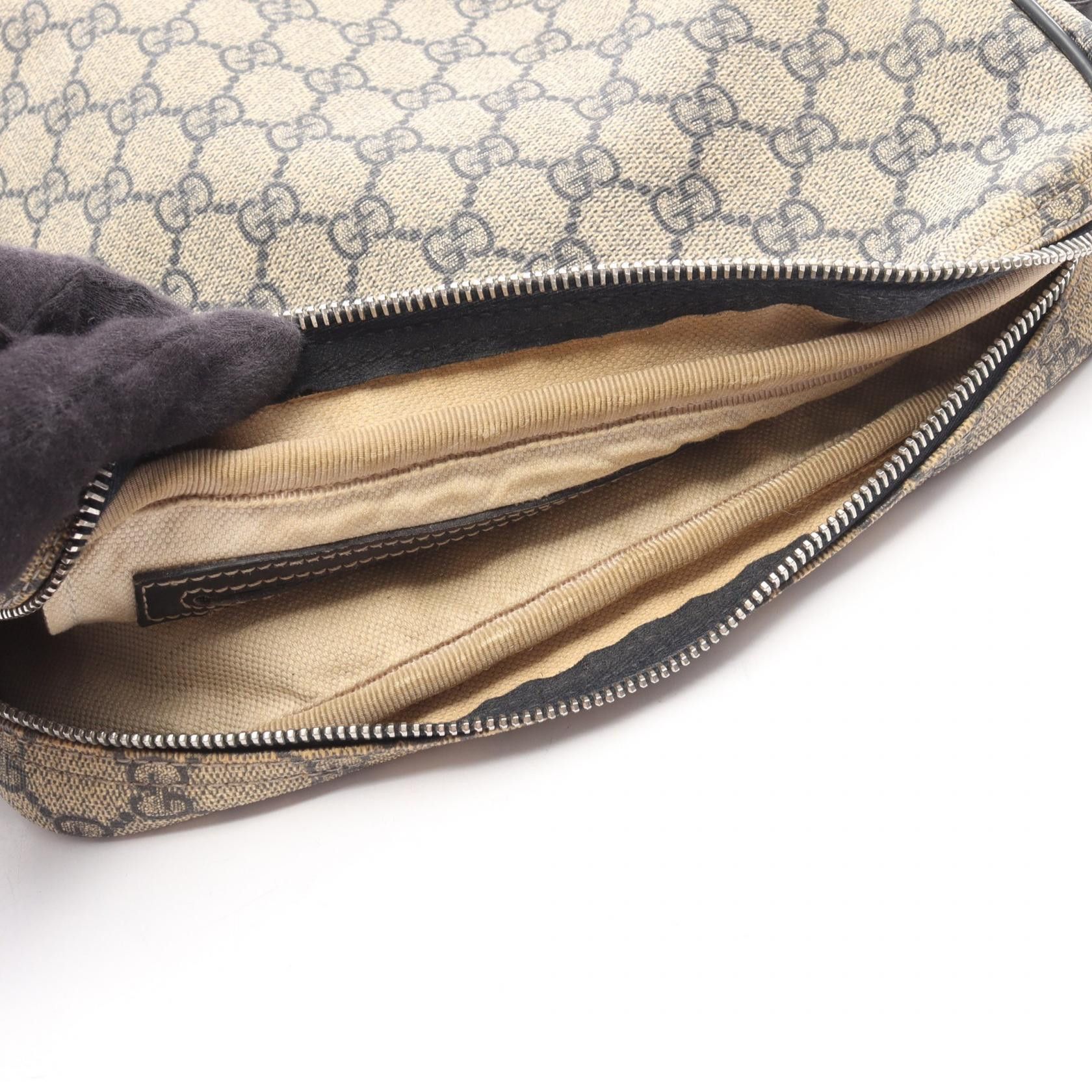 Gucci Gucci Gucci GG Supreme Coated Canvas Shoulder Bag Plastic / Synthetic Shoulder Bag 201448 DUTY FREE for USA Size ONE SIZE - 7 Thumbnail