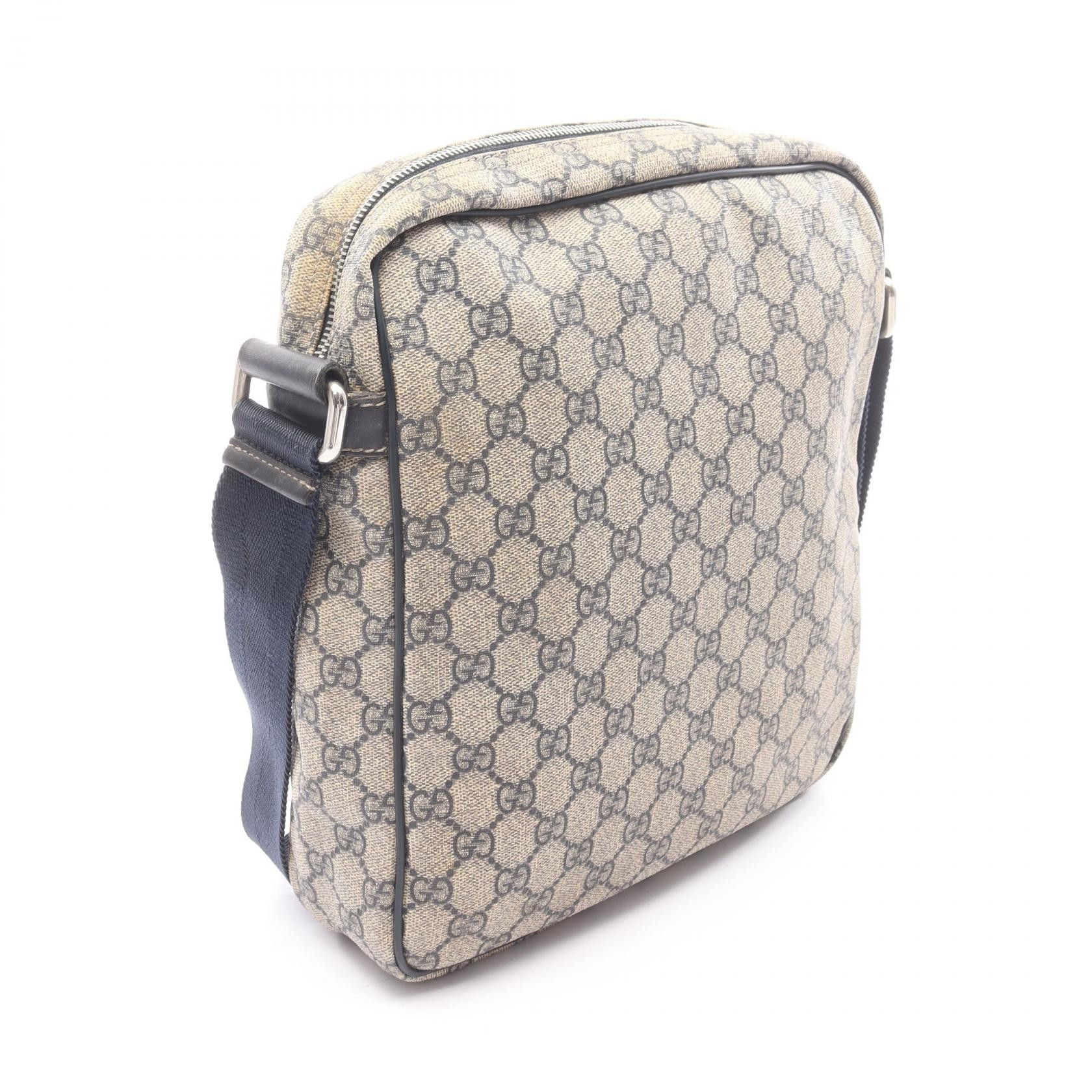 Gucci Gucci Gucci GG Supreme Coated Canvas Shoulder Bag Plastic / Synthetic Shoulder Bag 201448 DUTY FREE for USA Size ONE SIZE - 2 Thumbnail
