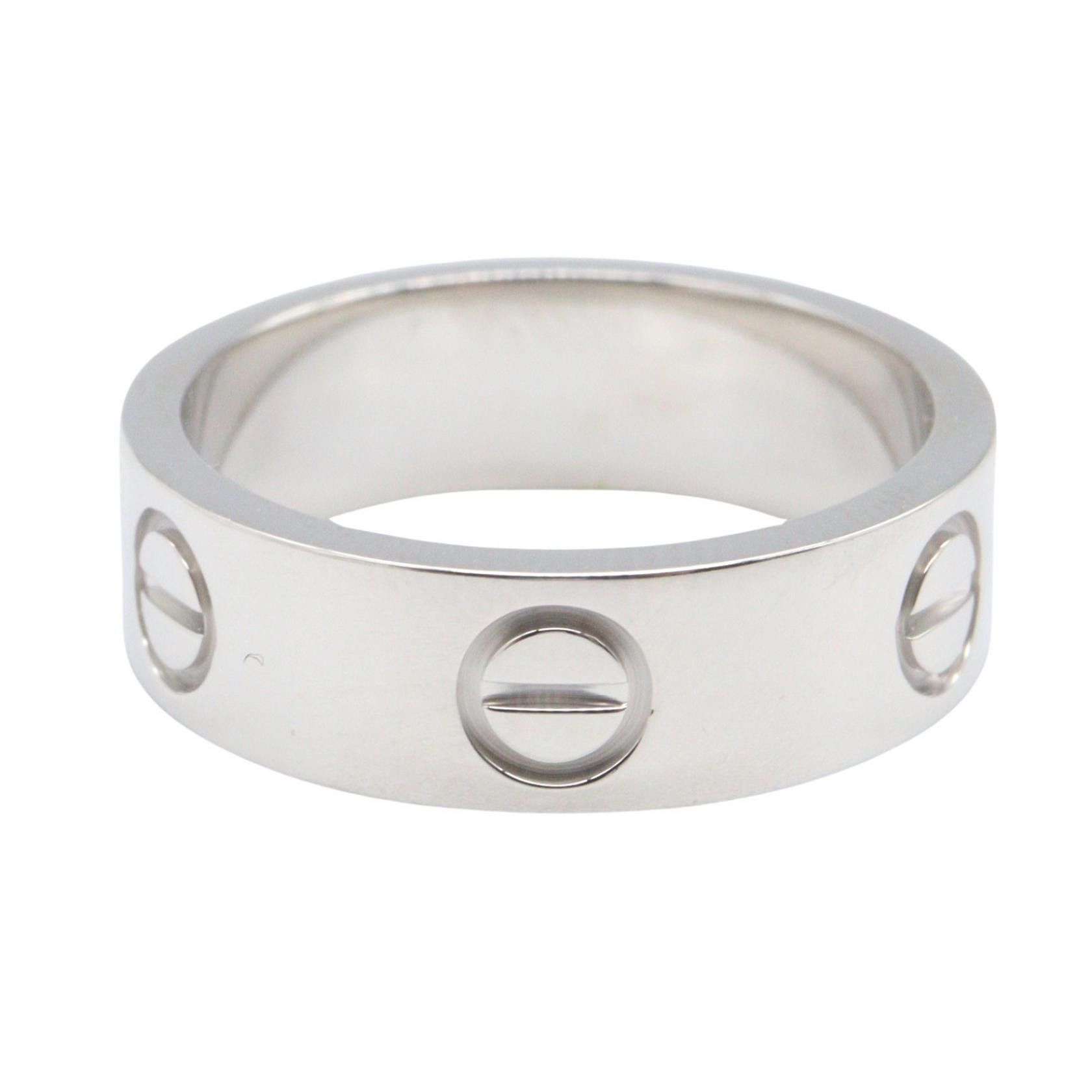 Cartier Cartier Cartier Love Au750 White Gold Ring Size 51 Precious Metal Ring DUTY FREE for USA Size ONE SIZE - 2 Thumbnail