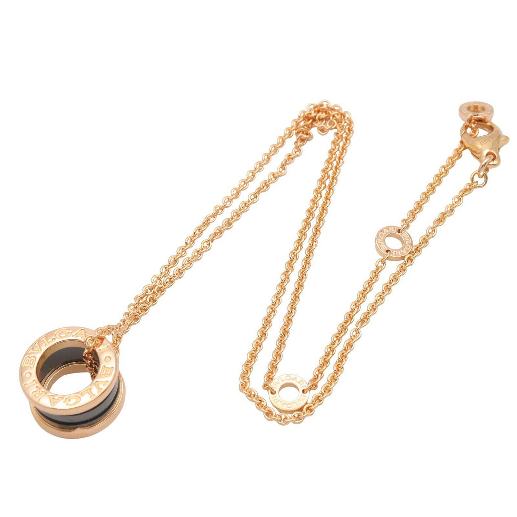 Bvlgari Bvlgari Bvlgari B-zero1 Au750 Ceramic Necklace Precious Metal Necklace 346083 DUTY FREE for USA Size ONE SIZE - 2 Thumbnail
