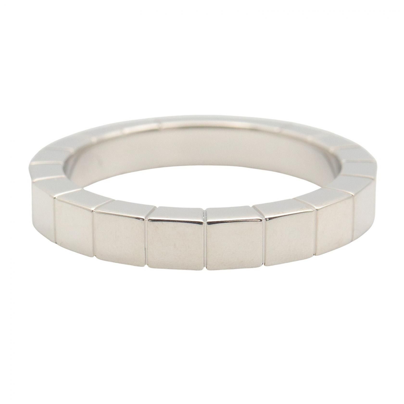 Cartier Cartier Cartier Lanieres Au750 White Gold Ring Size 10.5 Precious Metal Ring DUTY FREE for USA Size ONE SIZE - 3 Thumbnail