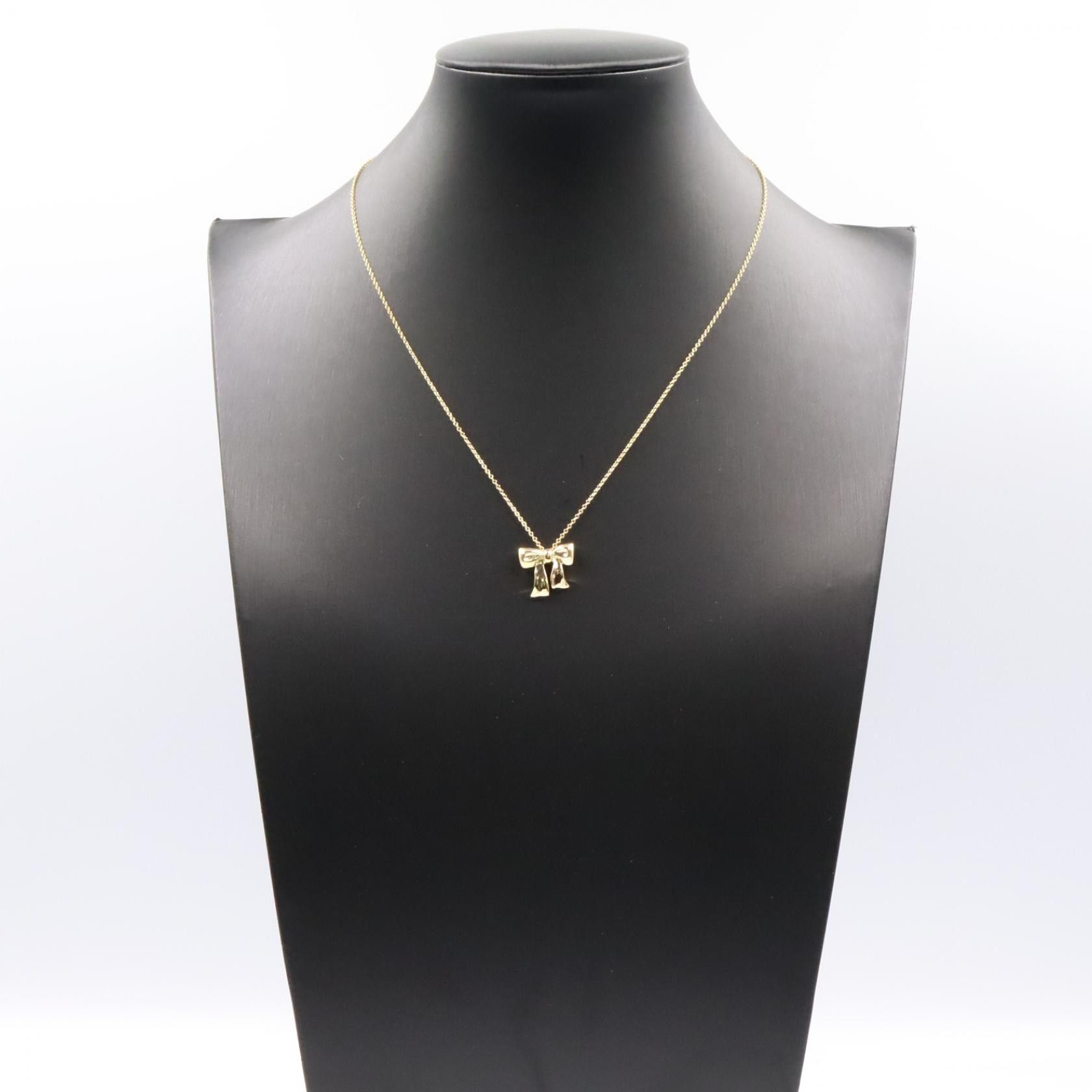 Tiffany & Co. Tiffany & Co. Tiffany＆Co. Ribbon Au750 Necklace Precious Metal Necklace DUTY FREE for USA Size ONE SIZE - 7 Thumbnail