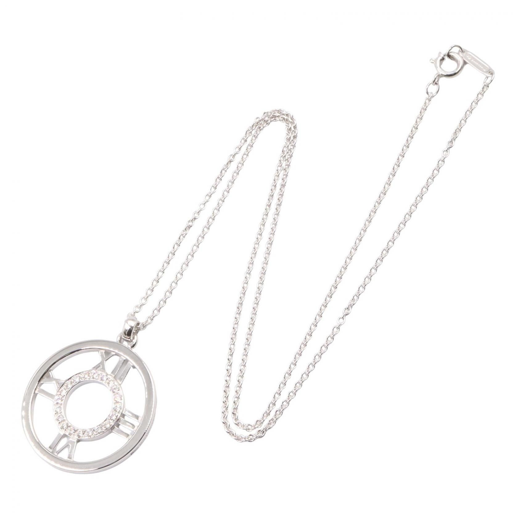 Tiffany & Co. Tiffany & Co. Tiffany & Co. Atlas Au750 Diamond Necklace Precious Metal Necklace DUTY FREE for USA Size ONE SIZE - 2 Thumbnail