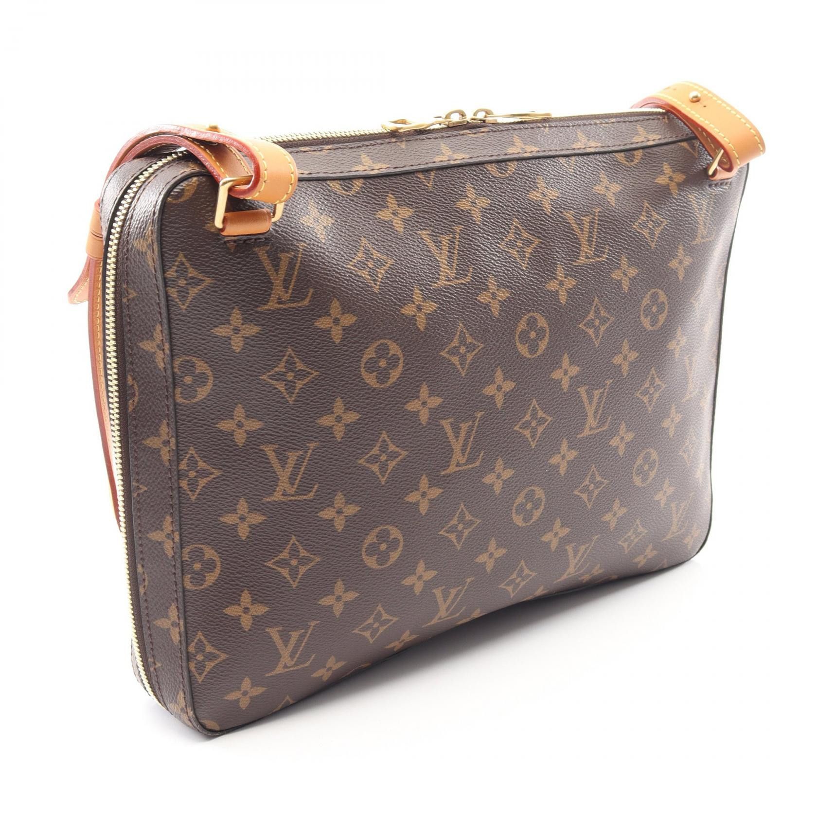 Louis Vuitton Louis Vuitton Louis Vuitton Soft Trunk Messenger Monogram Shoulder Bag Textile Shoulder Bag M44754 DUTY FREE for USA Size ONE SIZE - 2 Thumbnail