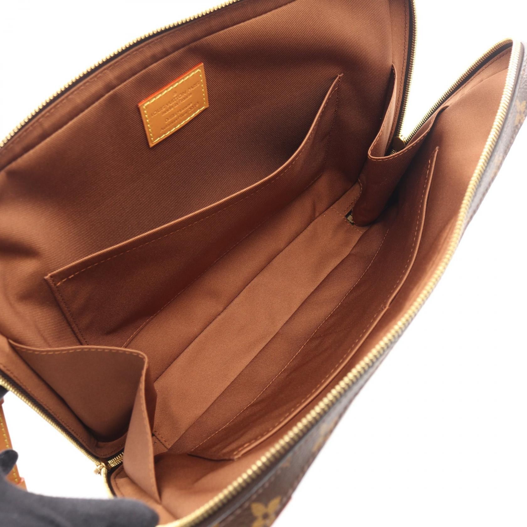 Louis Vuitton Louis Vuitton Louis Vuitton Soft Trunk Messenger Monogram Shoulder Bag Textile Shoulder Bag M44754 DUTY FREE for USA Size ONE SIZE - 3 Thumbnail