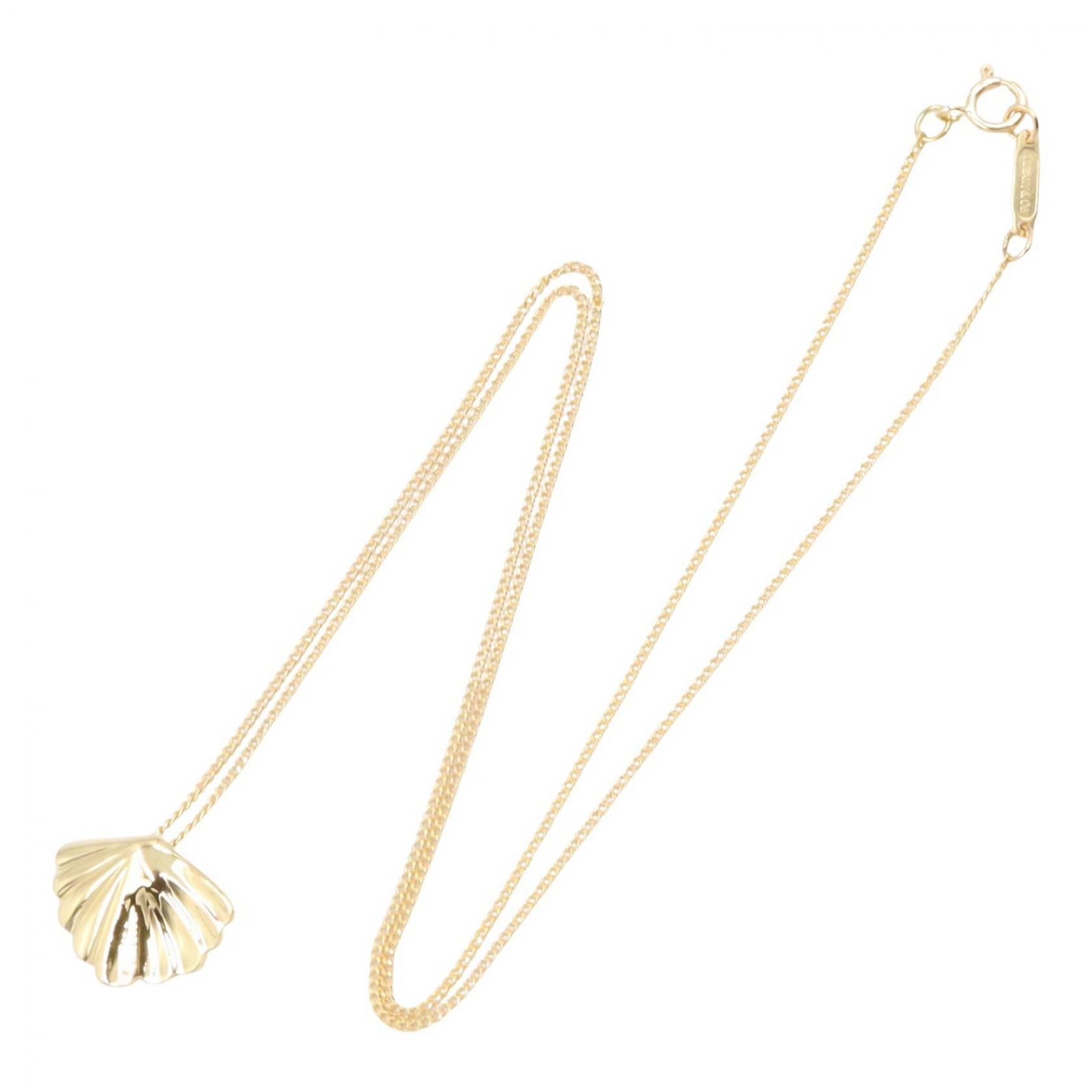 Tiffany & Co. Tiffany & Co. Tiffany & Co. Shell Au750 Necklace Precious Metal Necklace DUTY FREE for USA Size ONE SIZE - 2 Thumbnail