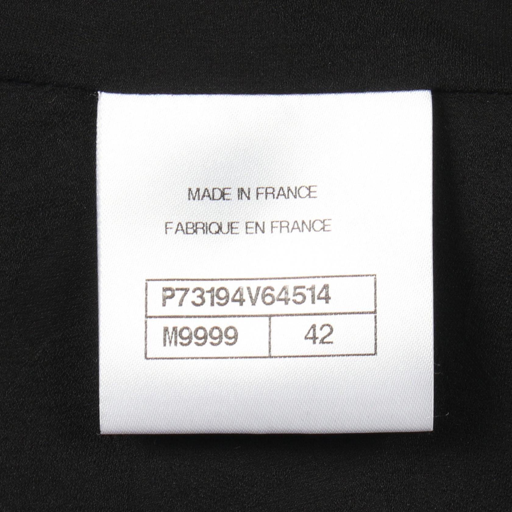 Chanel Chanel Chanel Coco Mark Button Tweed Collarless Jacket Textile Outerwear P73194V64514 DUTY FREE for USA Size ONE SIZE - 4 Thumbnail