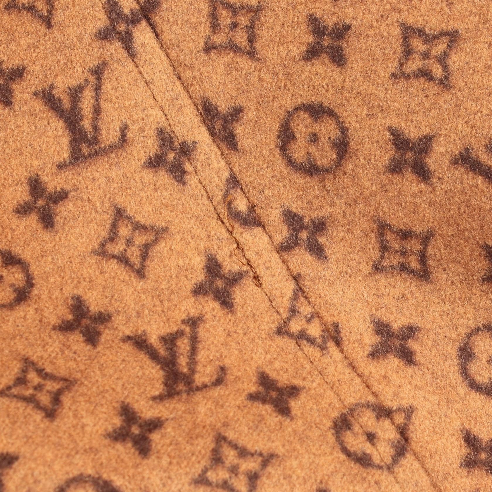 Louis Vuitton Louis Vuitton Louis Vuitton Monogram Cotton Trench Coat Textile Outerwear FIOX24TIX DUTY FREE for USA Size ONE SIZE - 6 Thumbnail