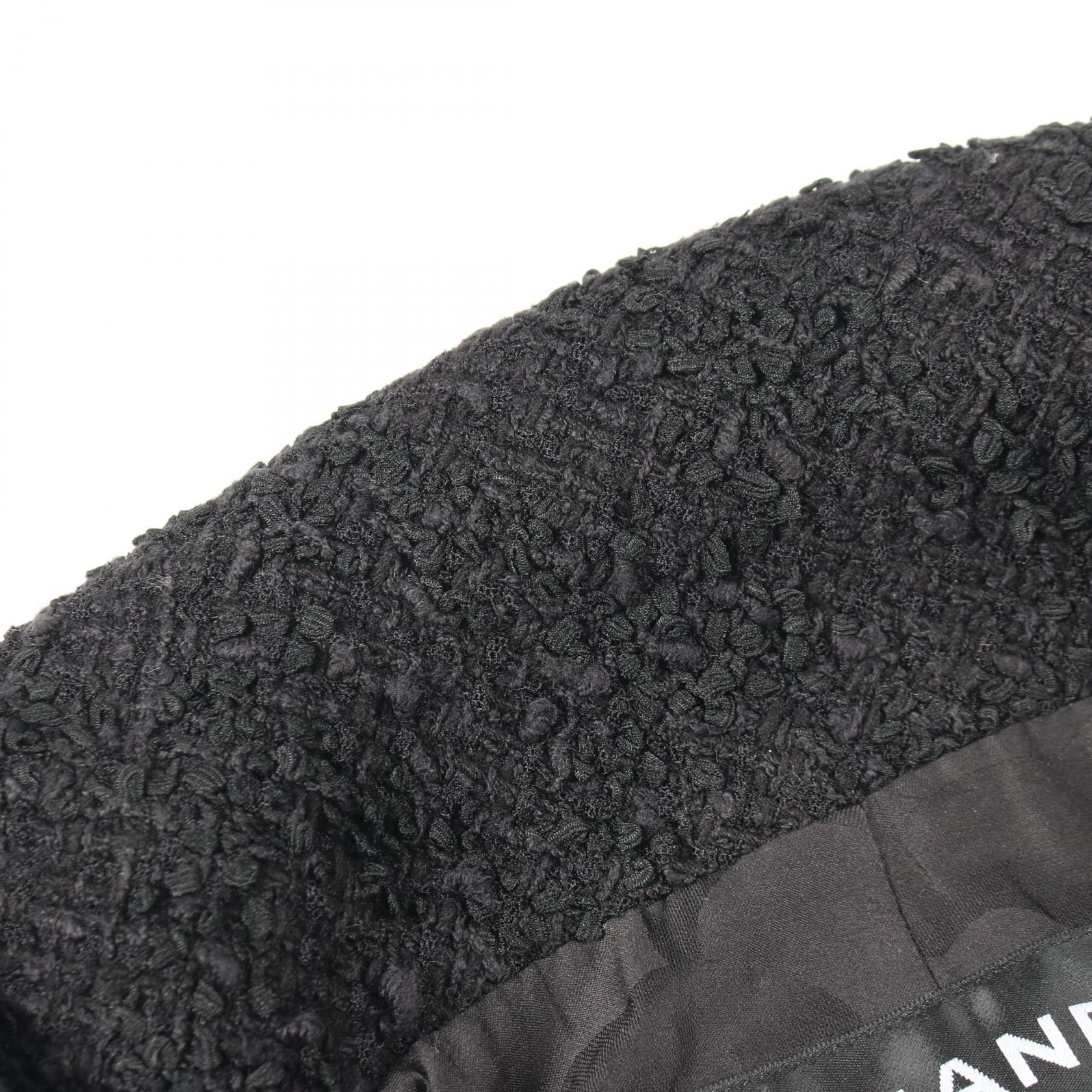 Chanel Chanel Chanel Coco Mark Button Tweed Outerwear Textile Outerwear P74799V66427 DUTY FREE for USA Size ONE SIZE - 7 Thumbnail