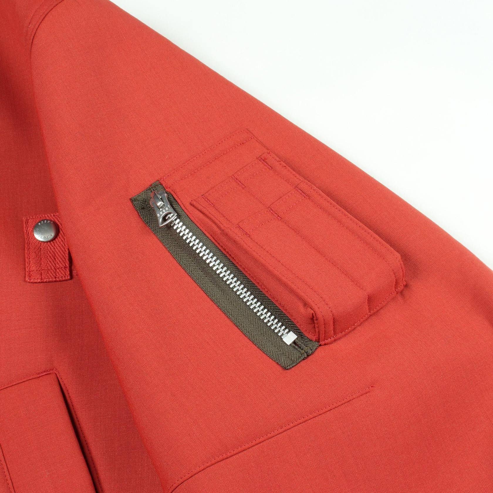 Sacai Sacai Sacai Suiting Bonding Wool Polyester Jacket Textile Outerwear DUTY FREE for USA Size ONE SIZE - 7 Thumbnail
