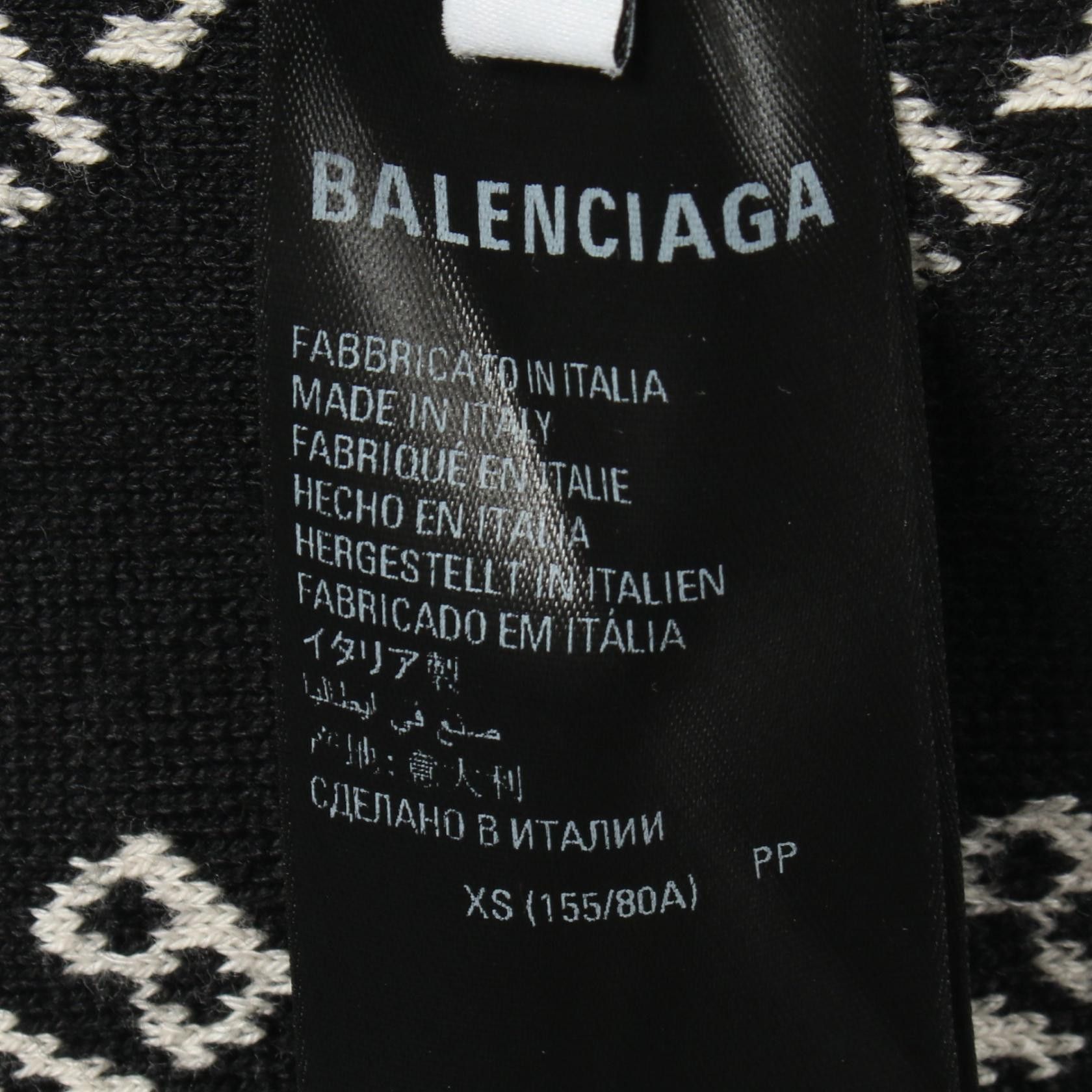 Balenciaga Balenciaga Balenciaga Cotton Knit Top Textile Tops DUTY FREE for USA Size ONE SIZE - 4 Thumbnail